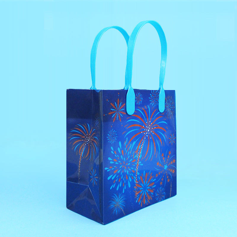 Patriotic 4th Of July Party Favor Bags Treat Bags - Set Of 6 Or 12