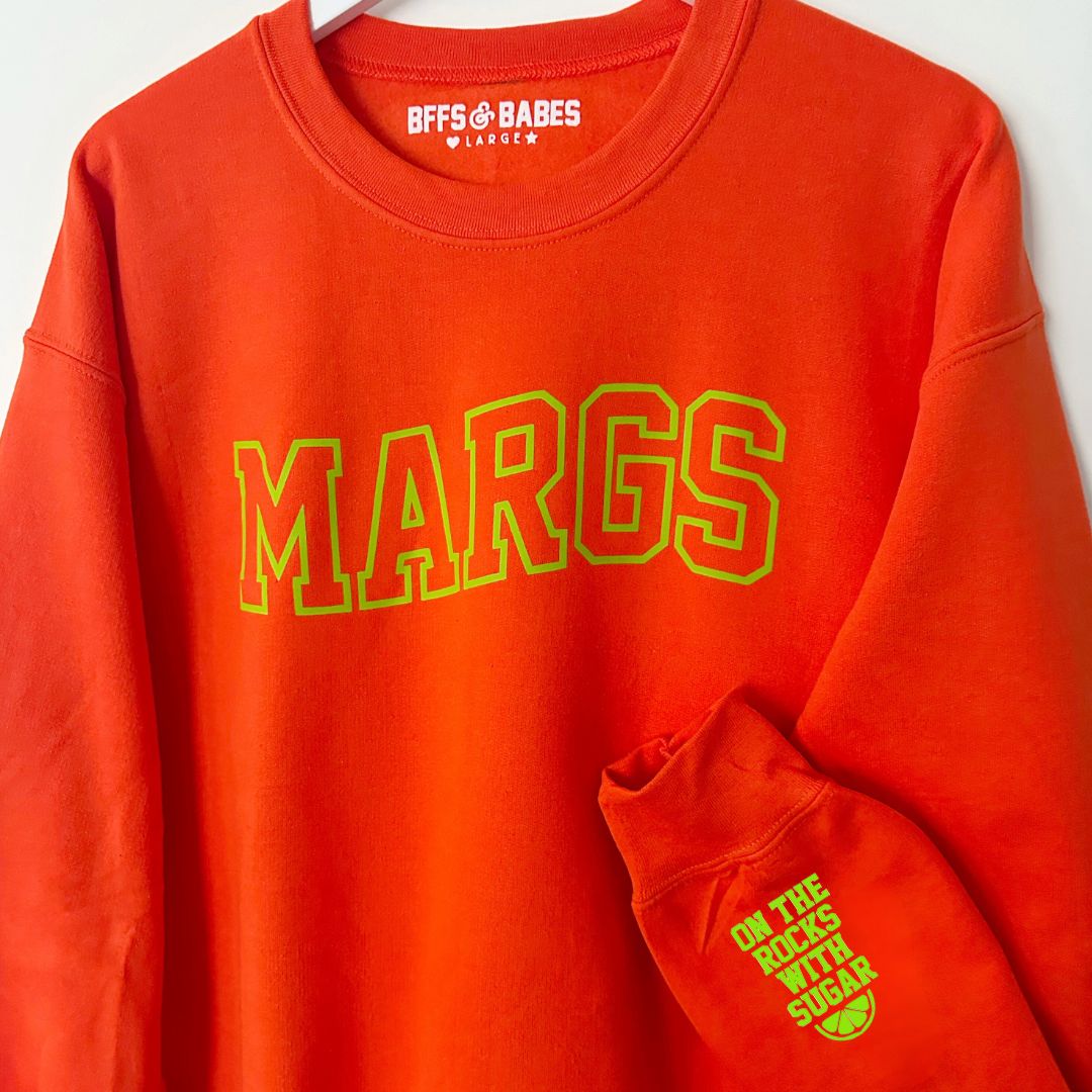 Margs ♡ Printed Sweatshirt ♡ Select Your Cuff