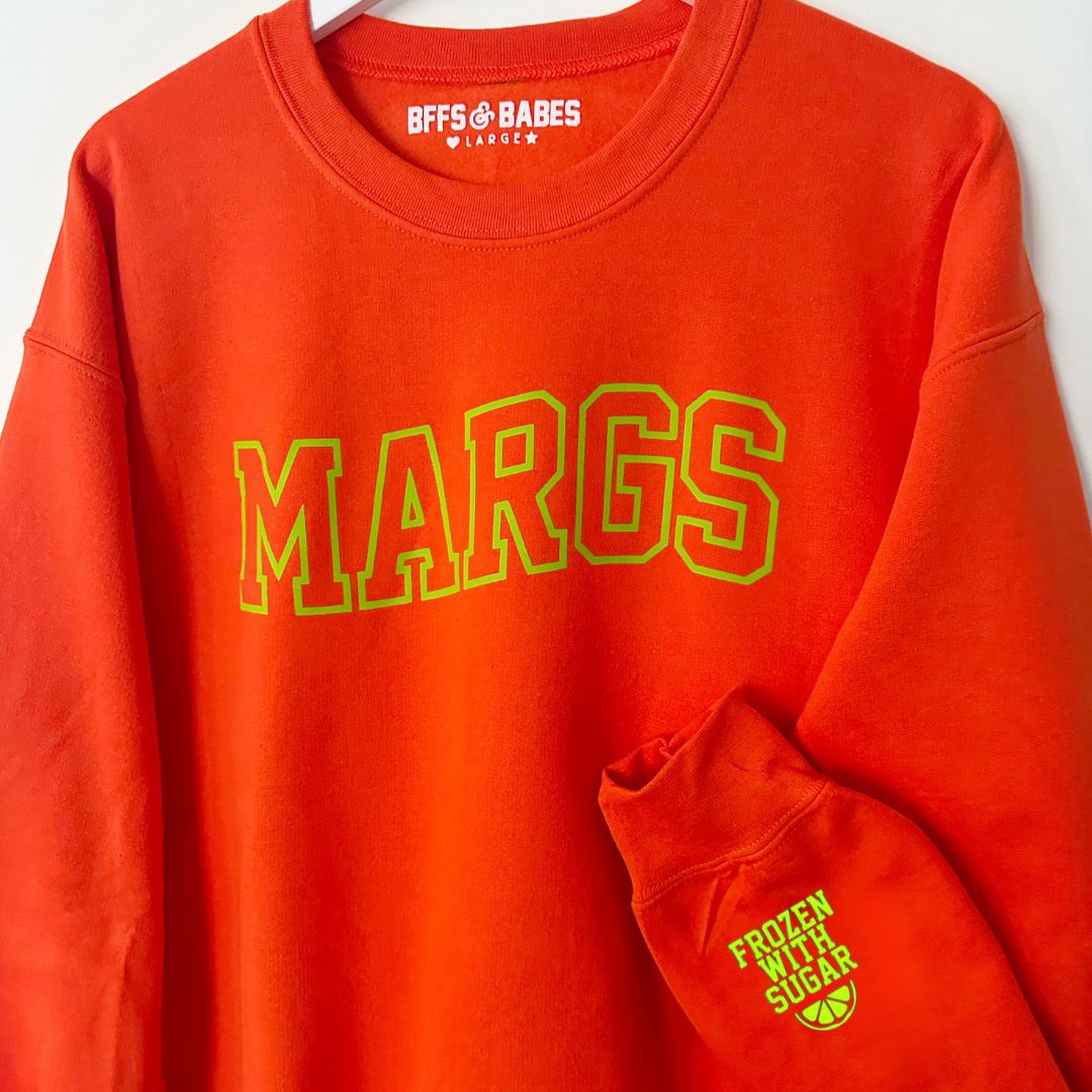 Margs ♡ Printed Sweatshirt ♡ Select Your Cuff