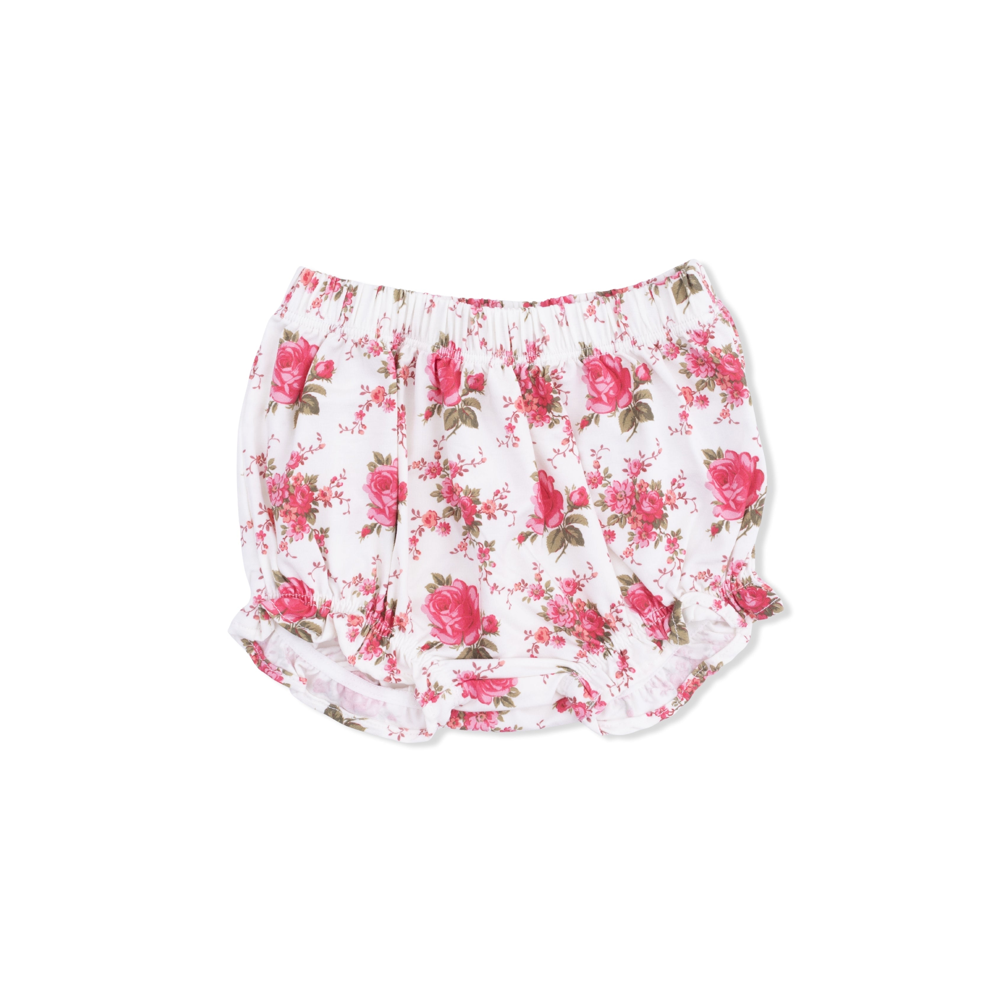 Elegant Roses - Ruffle Top And Bloomer