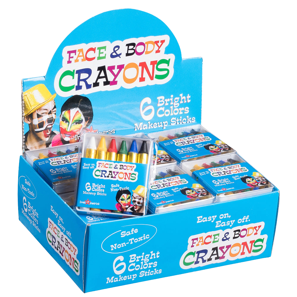 6 Color Face Paint - Full Case