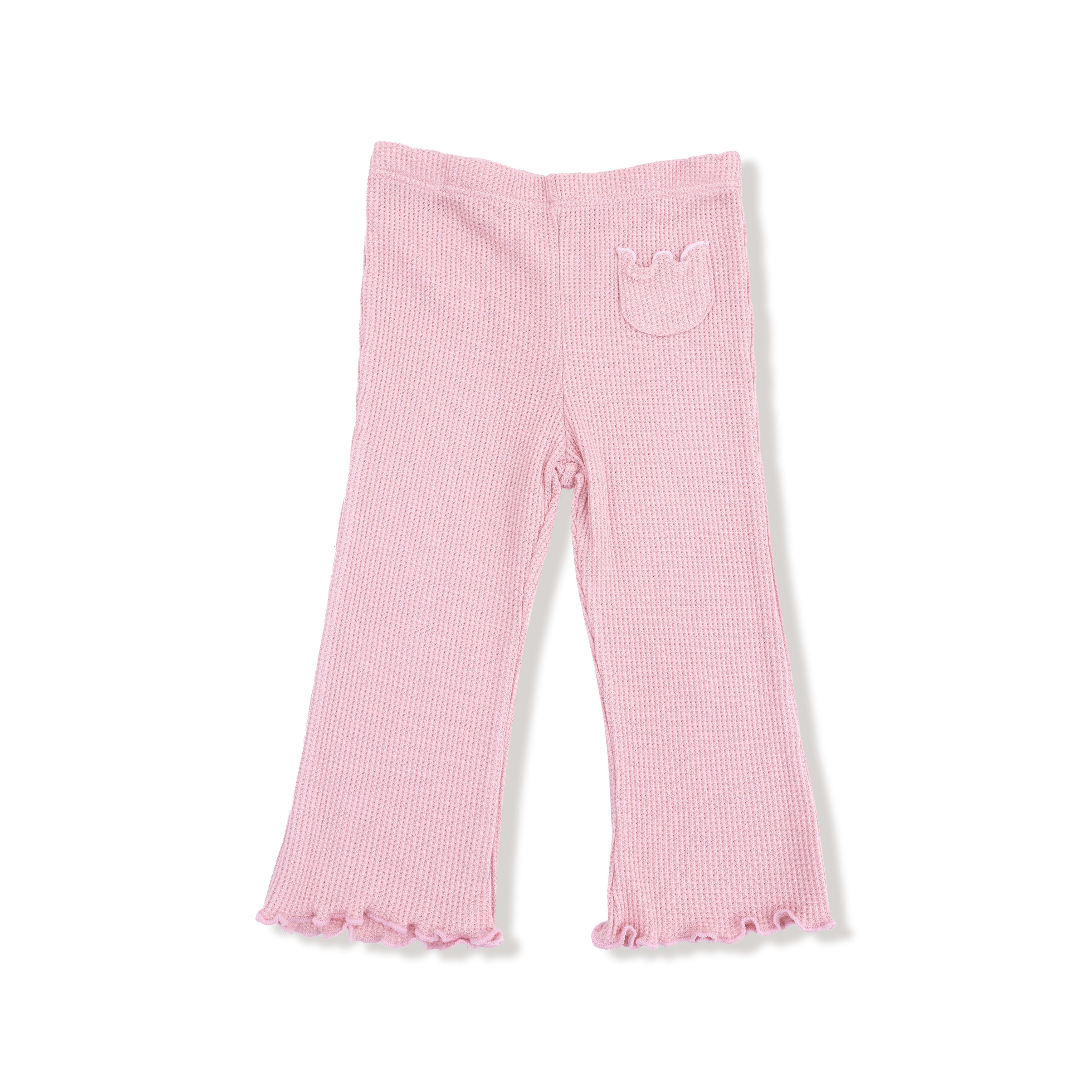 Pull Over Sweatshirt With Ruffle And Flare Pant