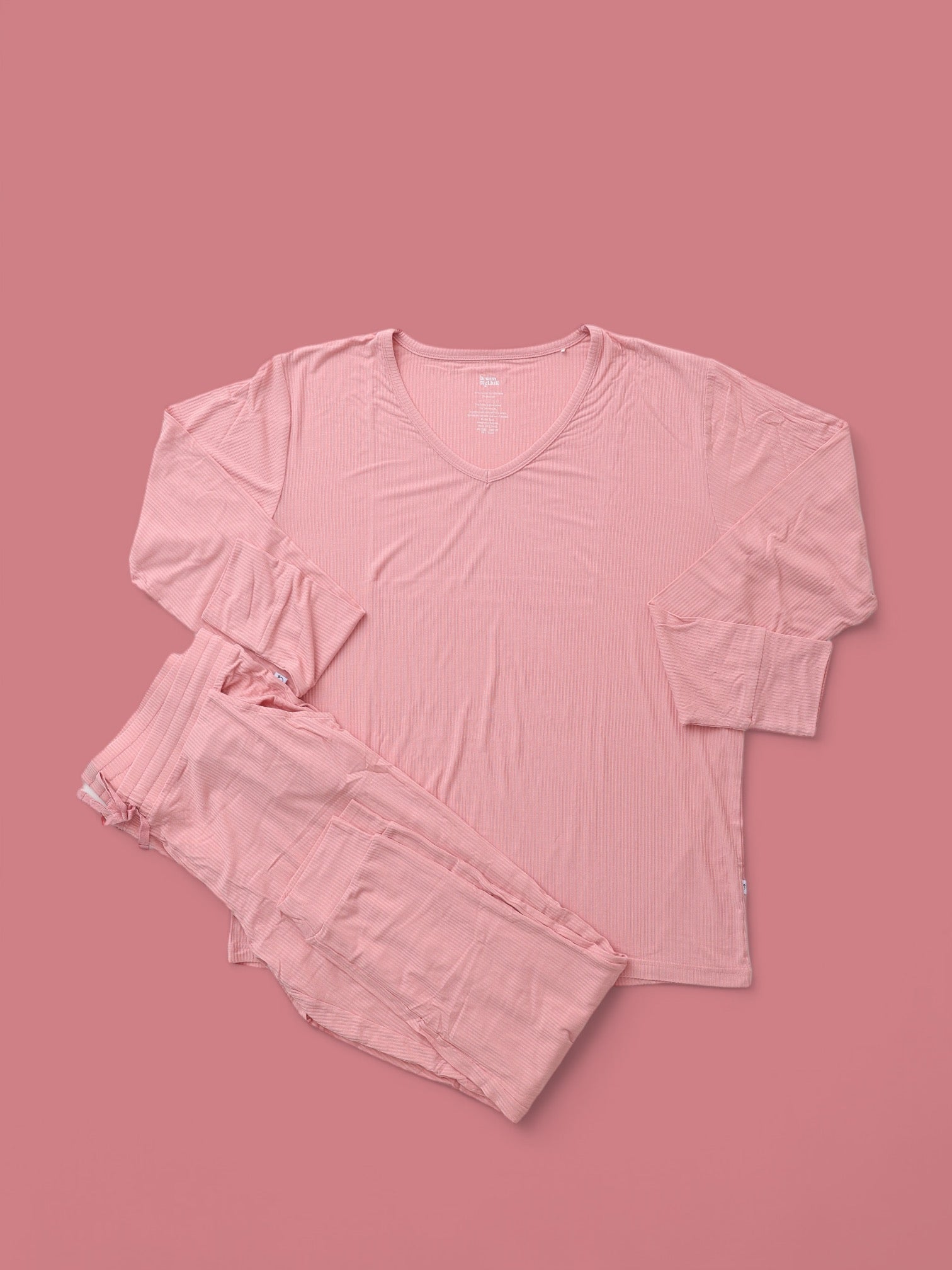 Mauve Rib Women’s Jogger Dream Set
