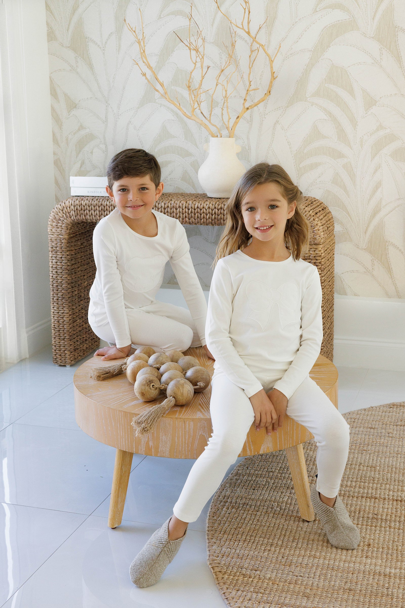 Boys Puffy Bear Loungewear Set