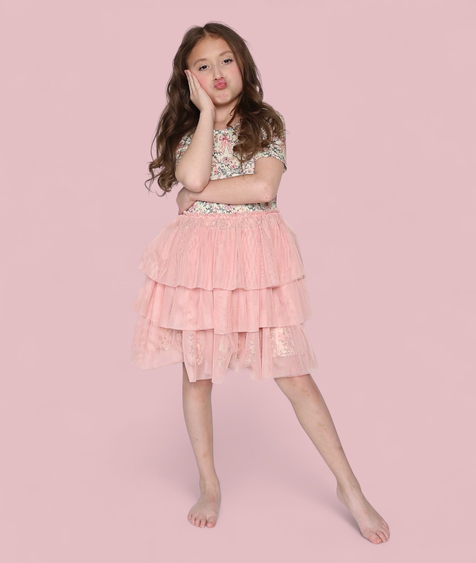 Victorian Bloom Dream Tutu Dress