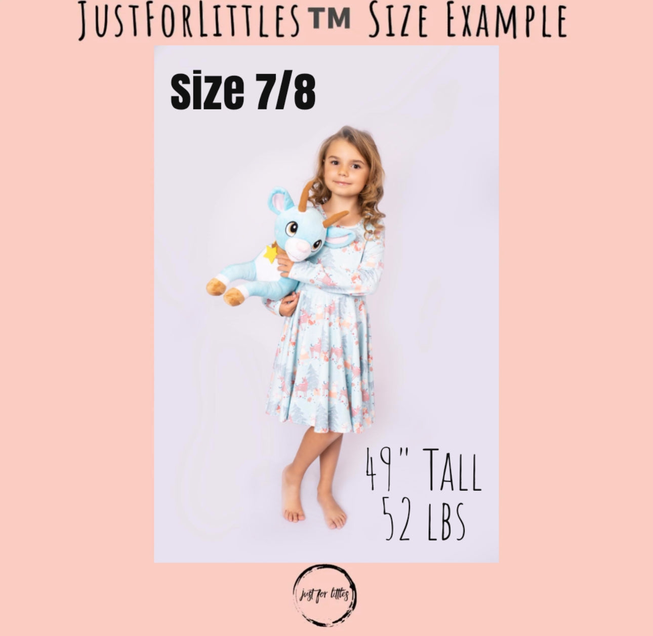 Winter Forest Friends Dress