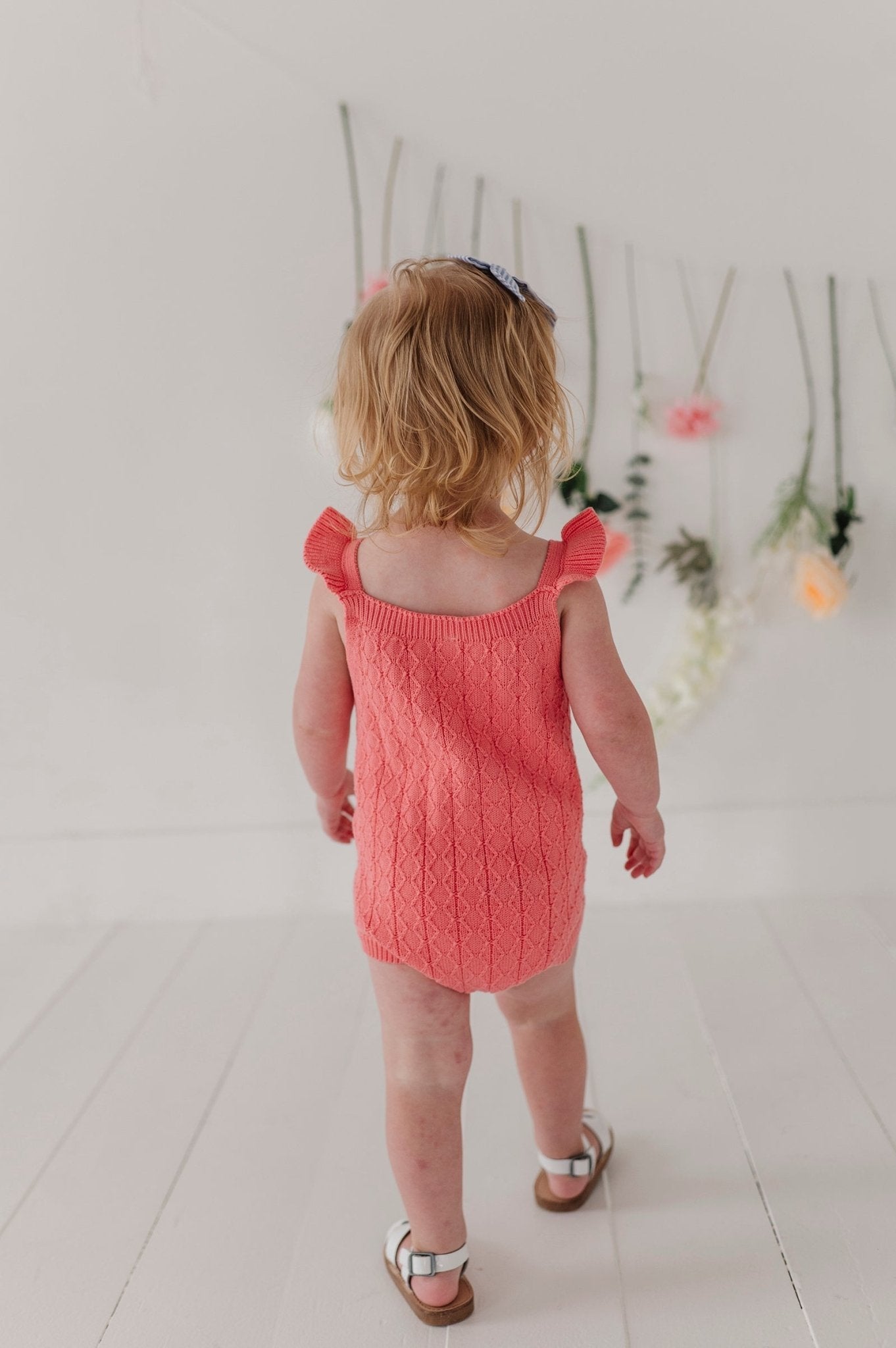 Baby Girl Knit Sweater Bodysuit