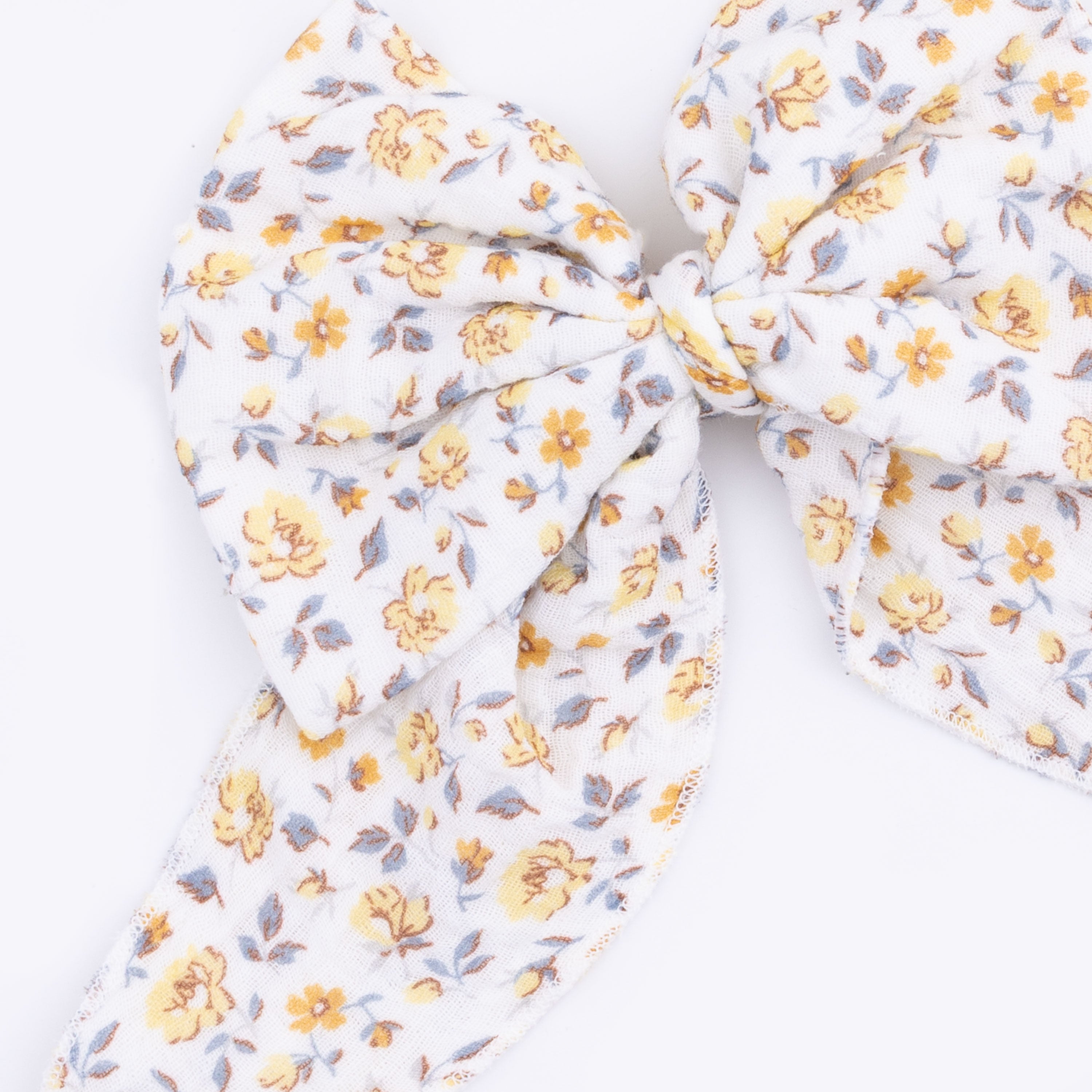 Yellow Country Roses - Large Bow