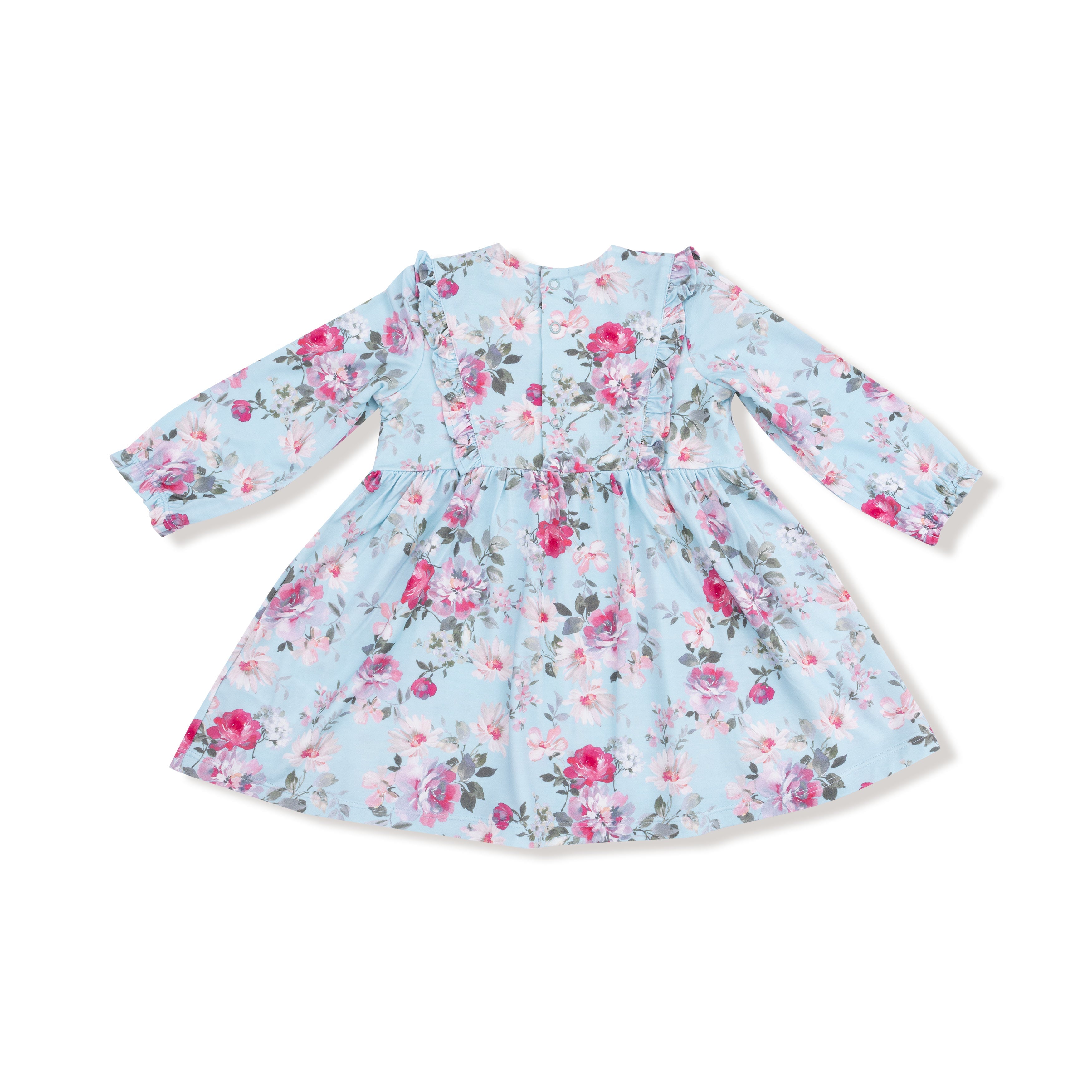 Ruffle Long Sleeve Dress + Legging