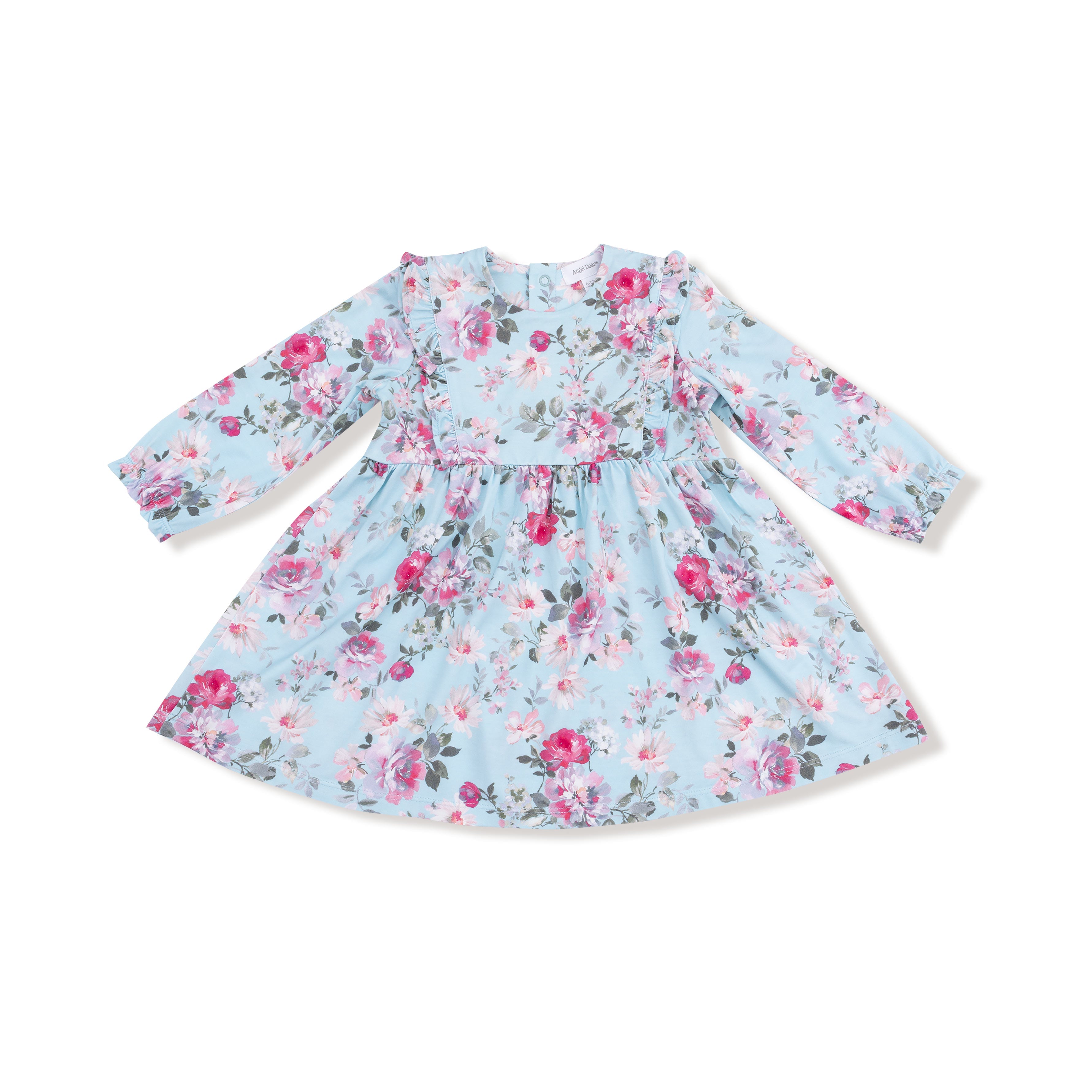 Ruffle Long Sleeve Dress + Legging