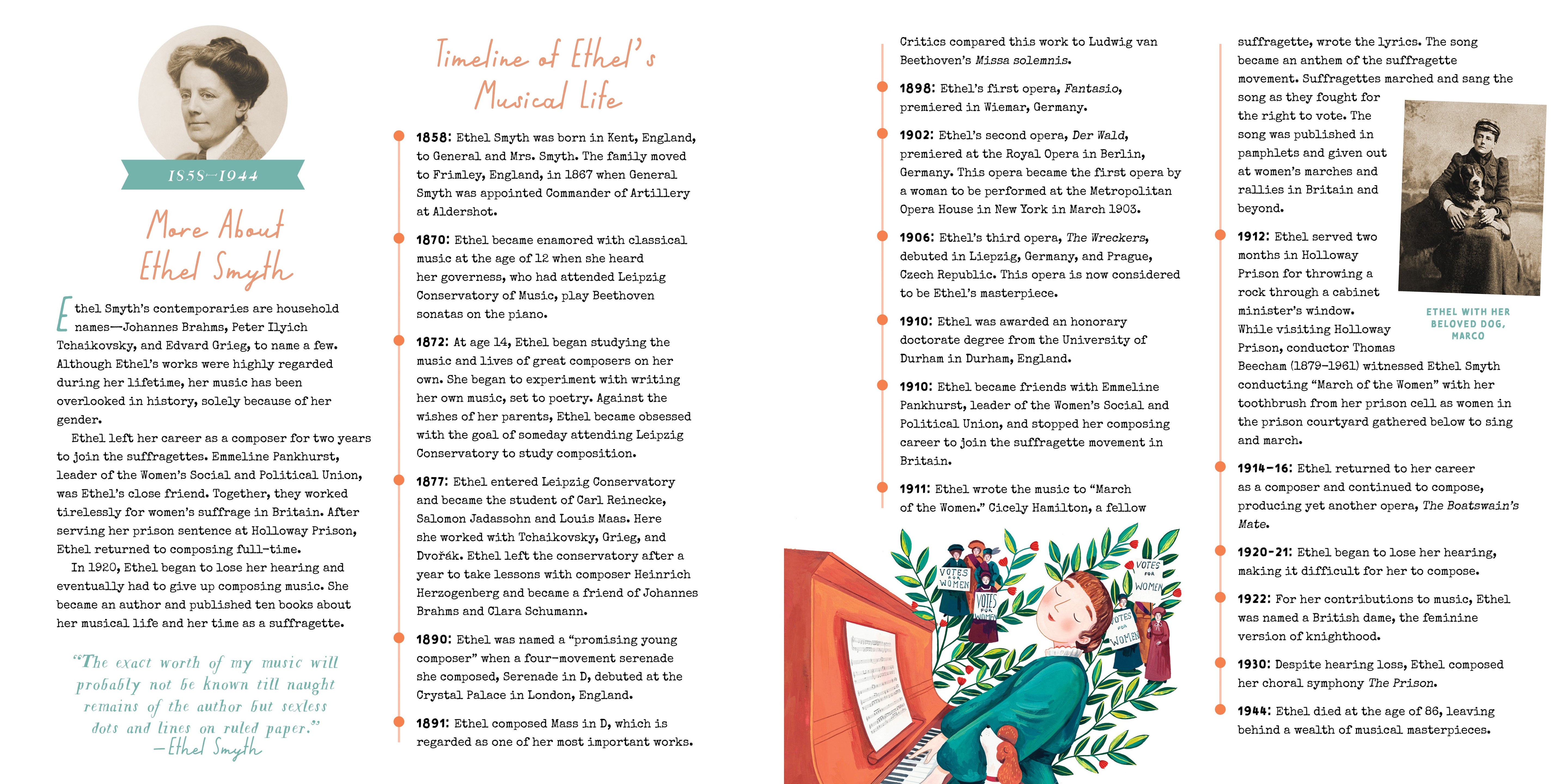 Rise Up With A Song: The True Story Of Ethel Smyth, Suffragette Composer