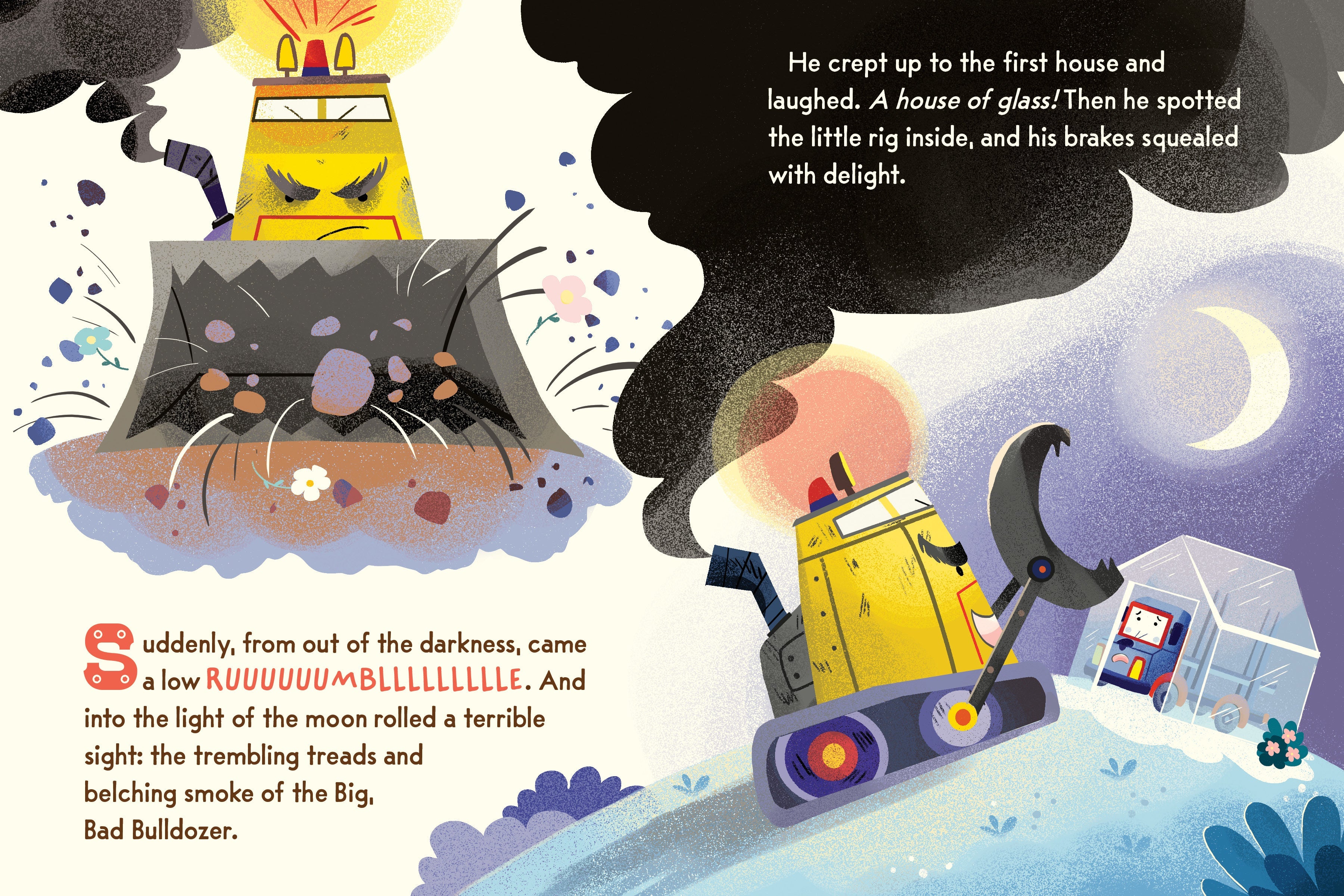 Truck Tales: The Three Little Rigs And The Big Bad Bulldozer