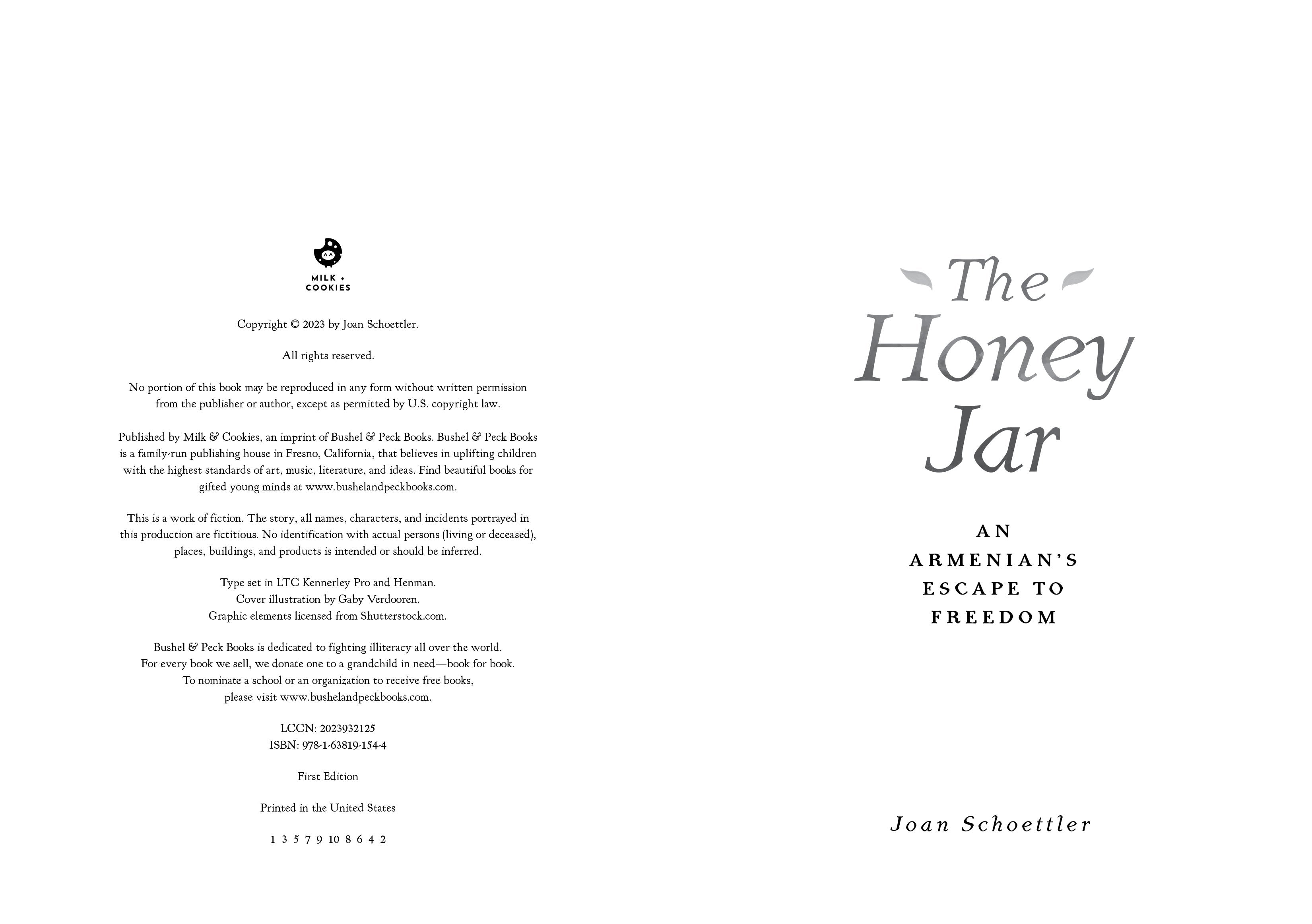 The Honey Jar: An Armenian's Escape The Freedom