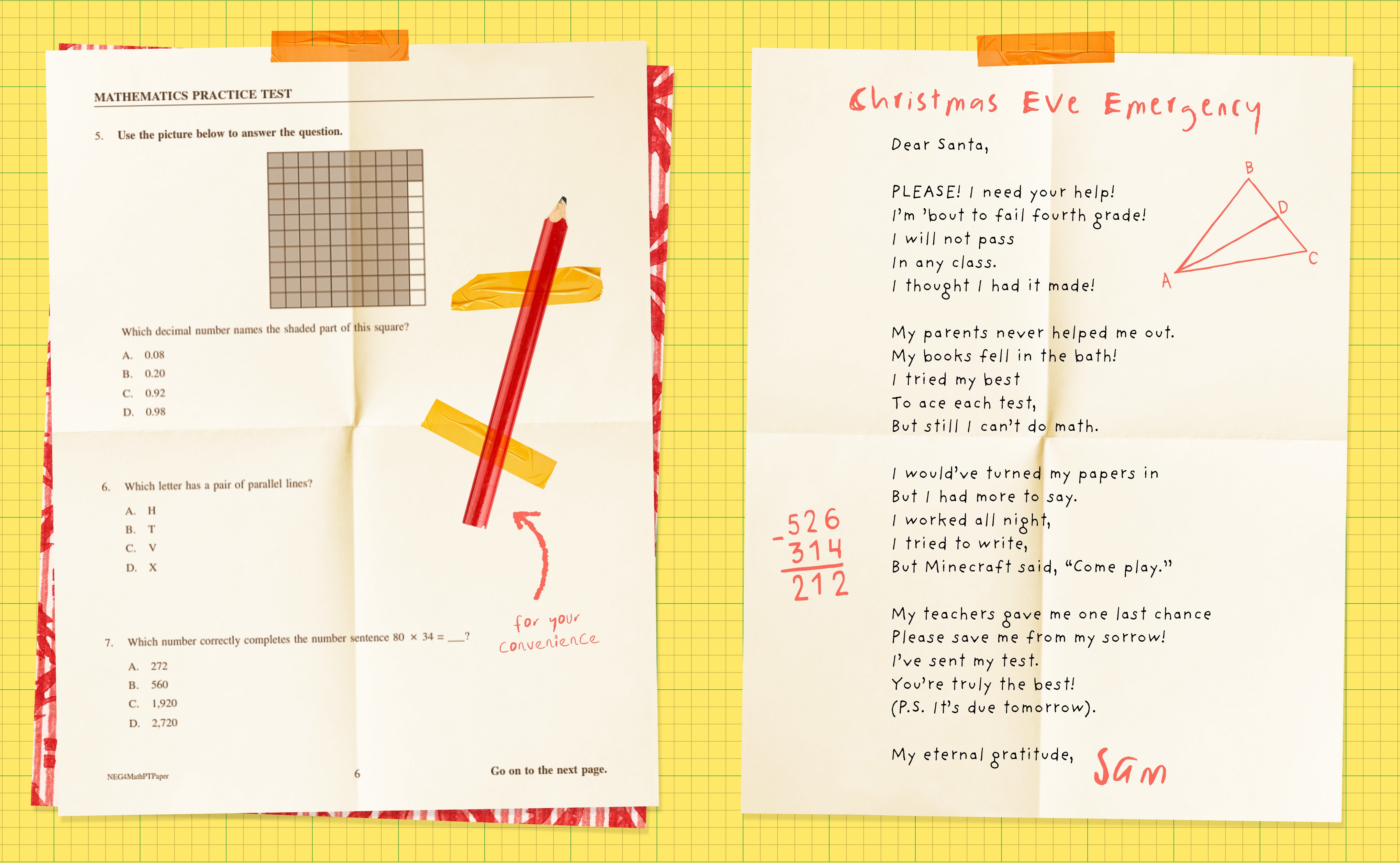 Letters To Never Send Santa