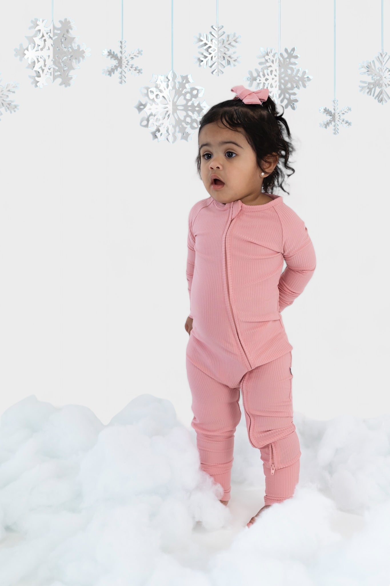 Mauve Rib Dream Romper