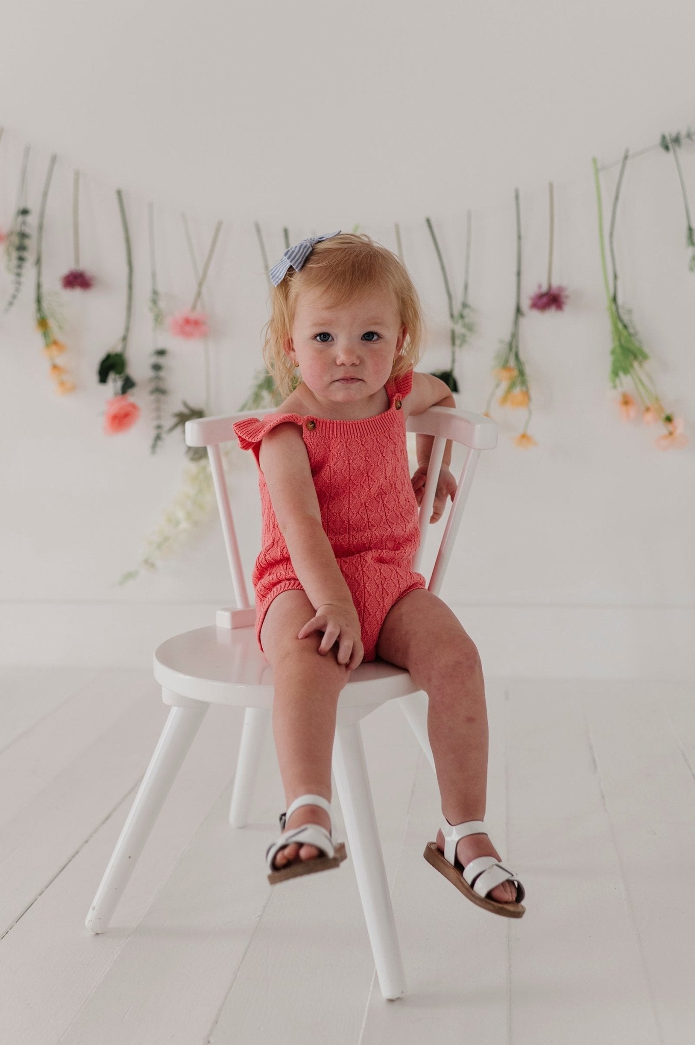 Baby Girl Knit Sweater Bodysuit