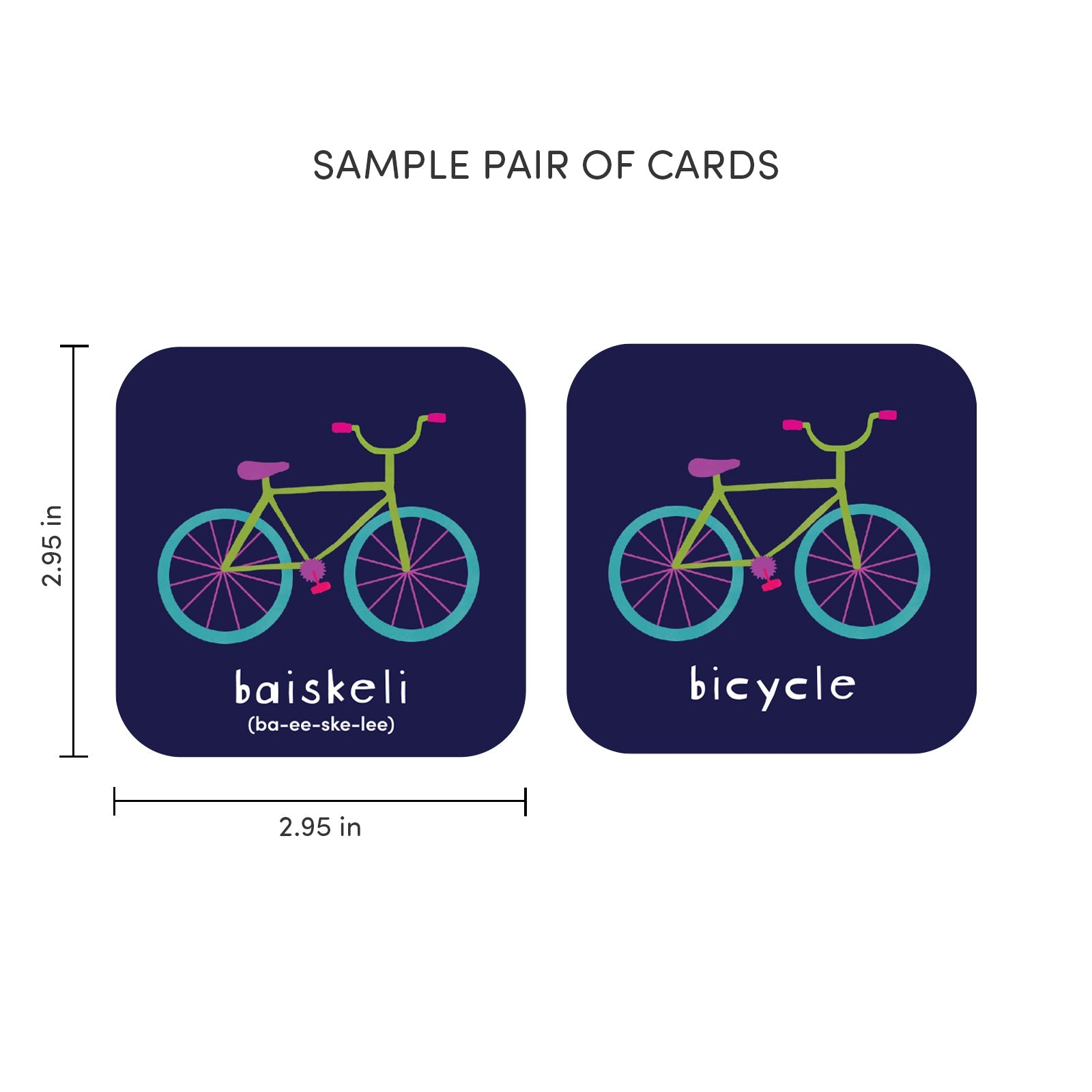 Minilingo, English/swahili Flashcards