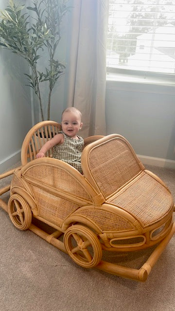 Kids Rattan Car
