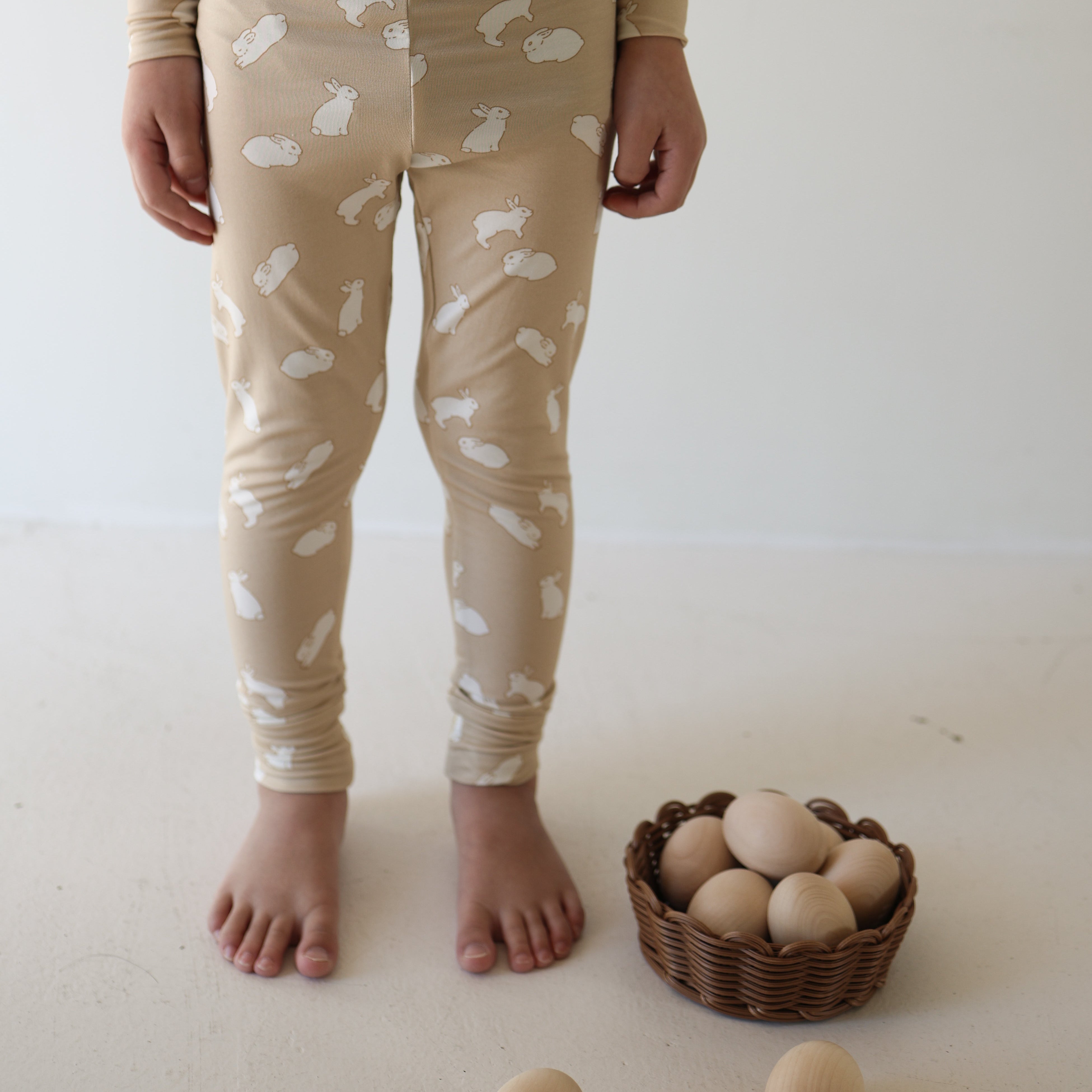 Bamboo Two Piece Pajamas | Bunnies