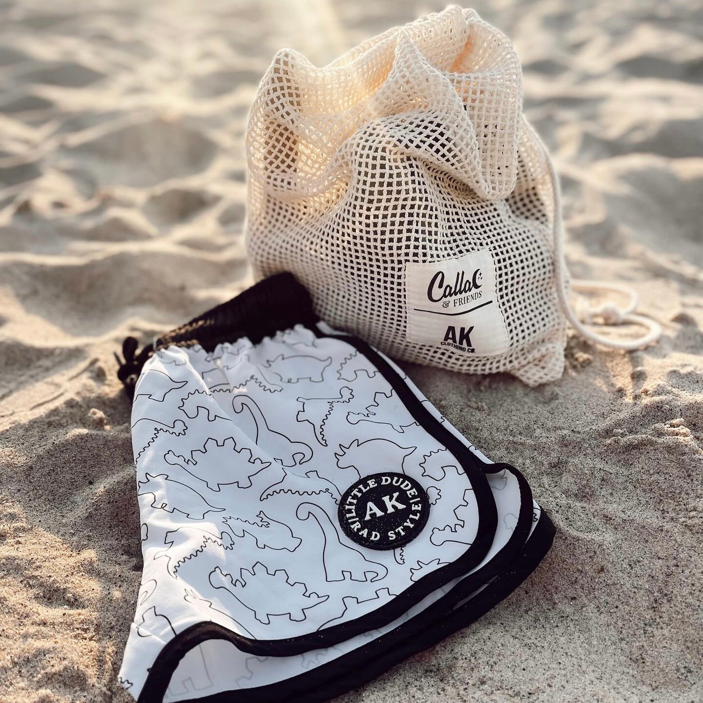 Ak Clothing X C&f Dino Silicone Beach Toy Set