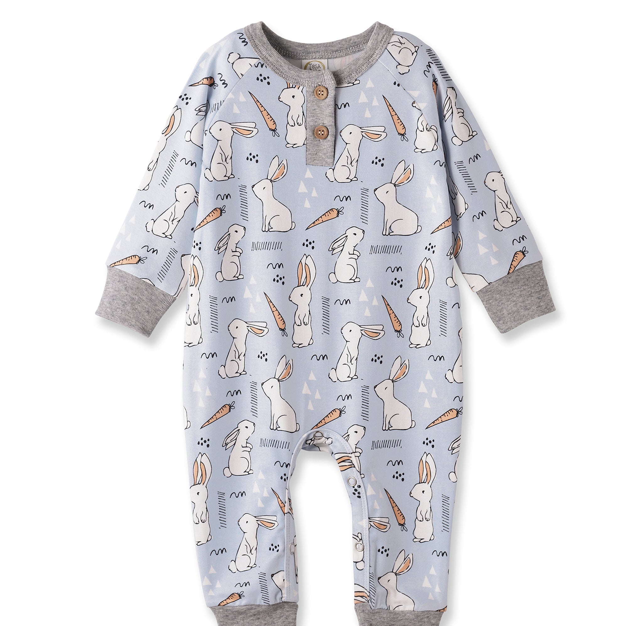 Cottontail Crew Bamboo Henley Easter Romper For Baby