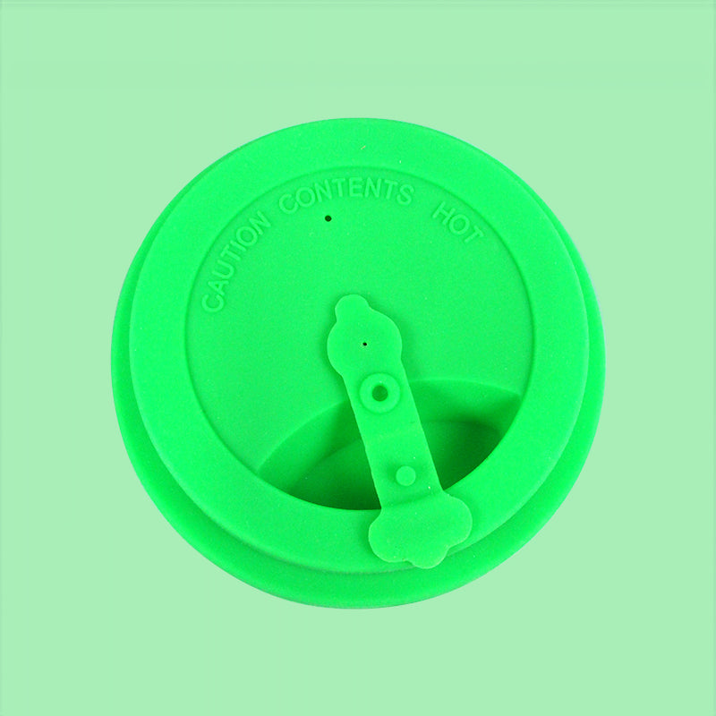Eco-friendly Reusable Plant Fiber Travel Mug With Avocado Design