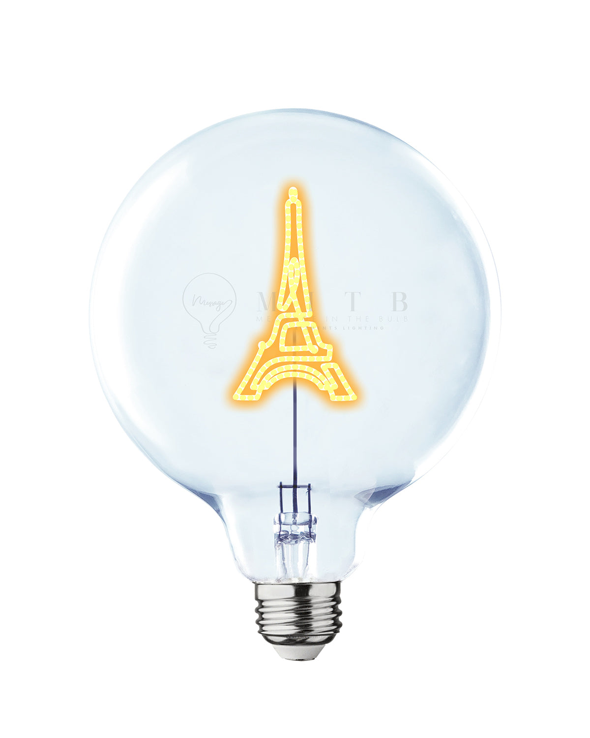Mitb Bulb Eiffel Tower Amber