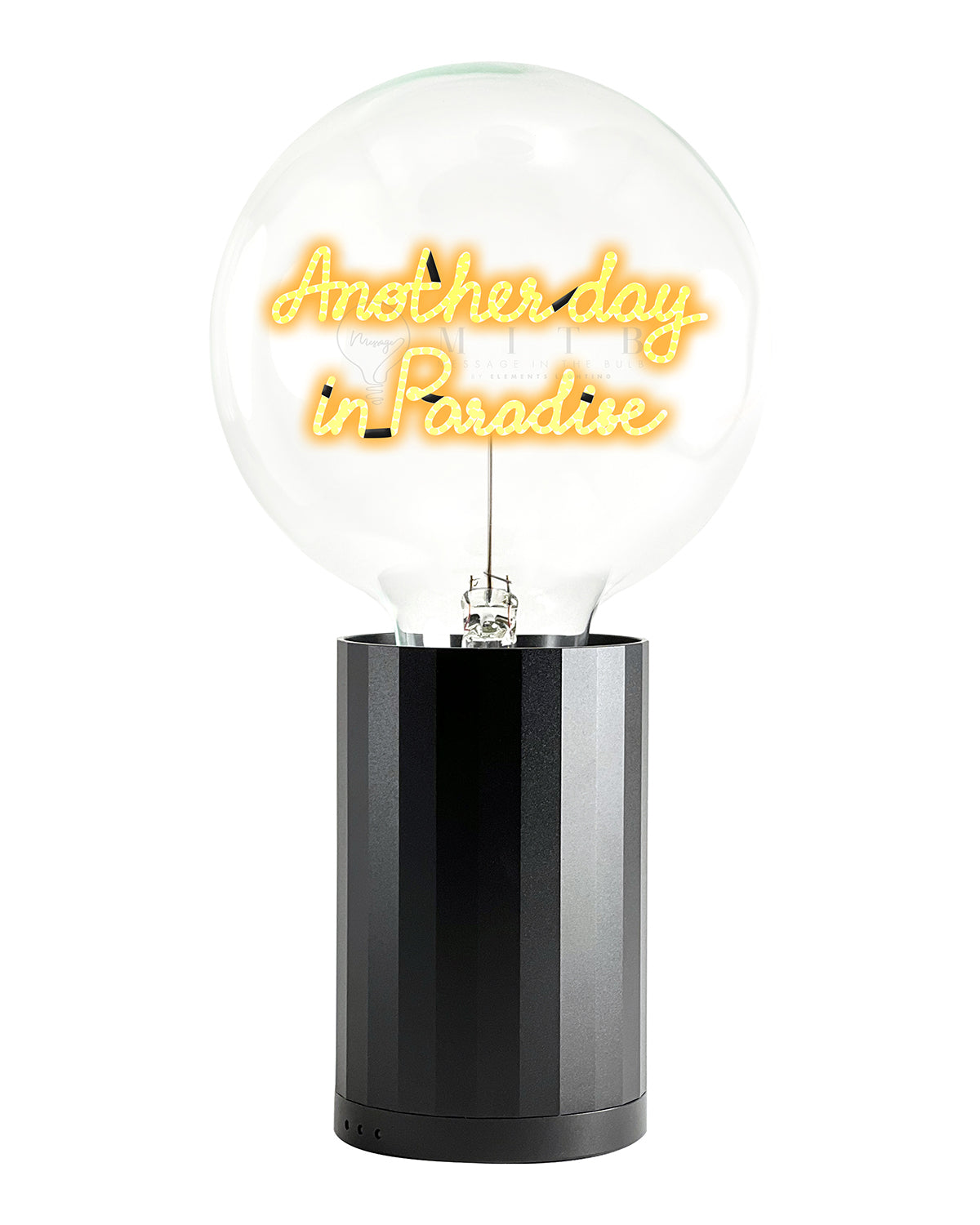 Mitb Bulb Anotherday In Paradise Amber With Base Table Lamp Portable