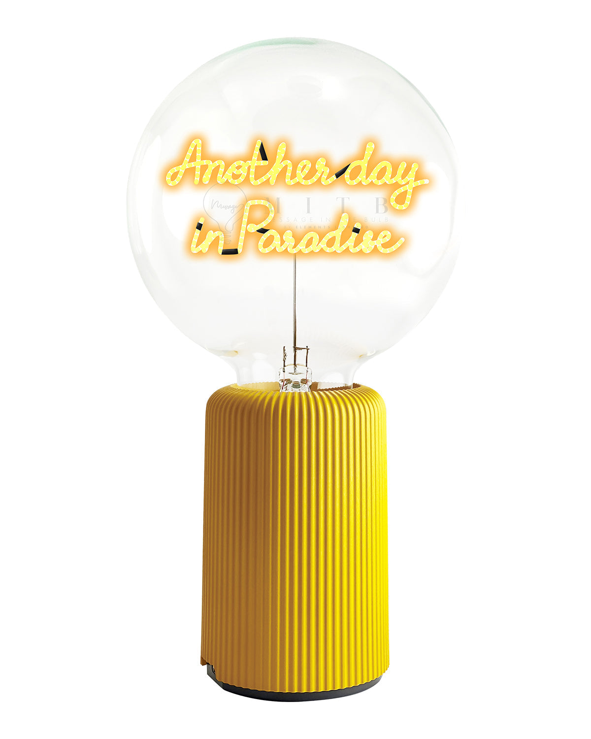 Mitb Bulb Anotherday In Paradise Amber With Base Table Lamp Portable Pop Nomad