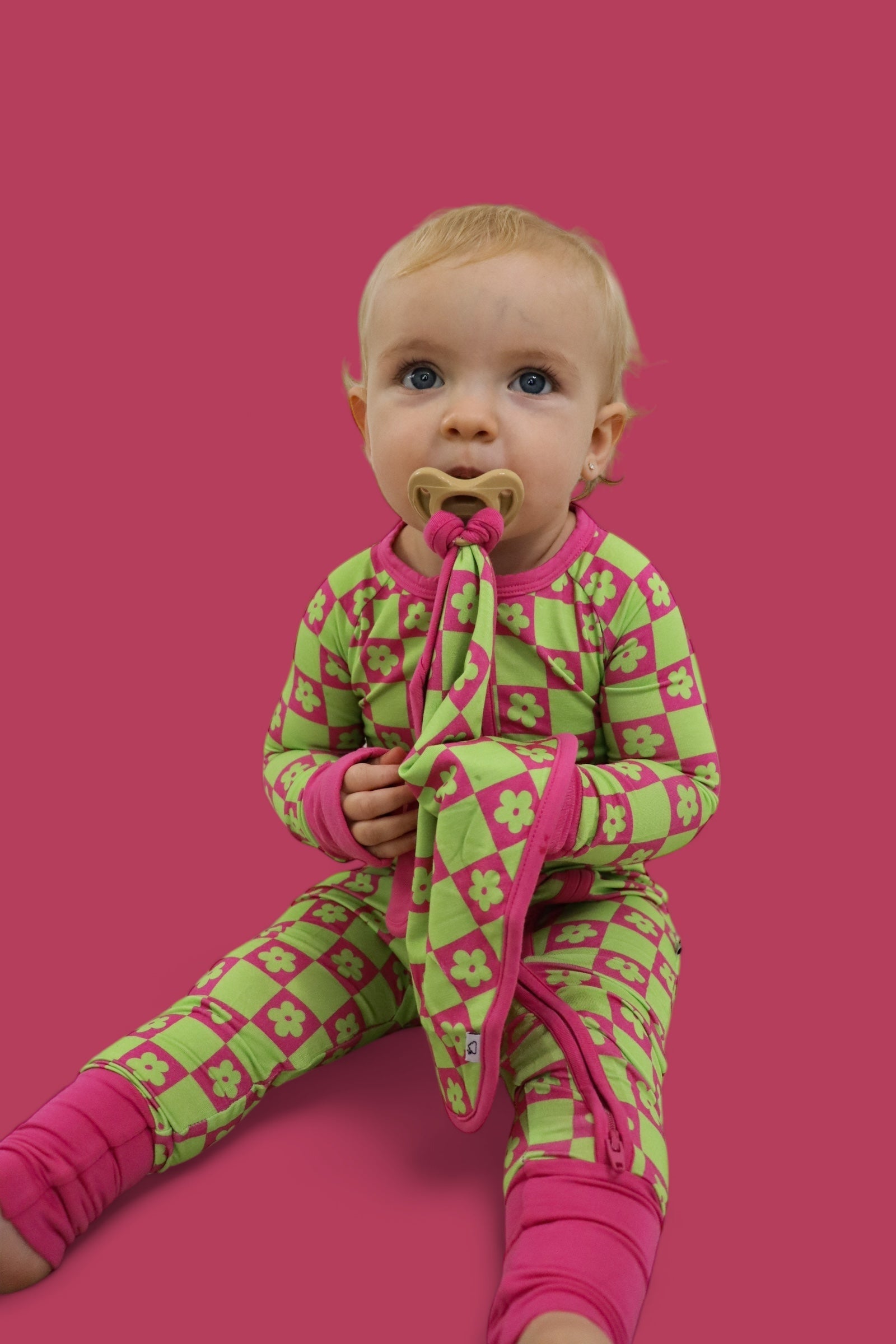 Wild Daisy Checkers Dream Lovey