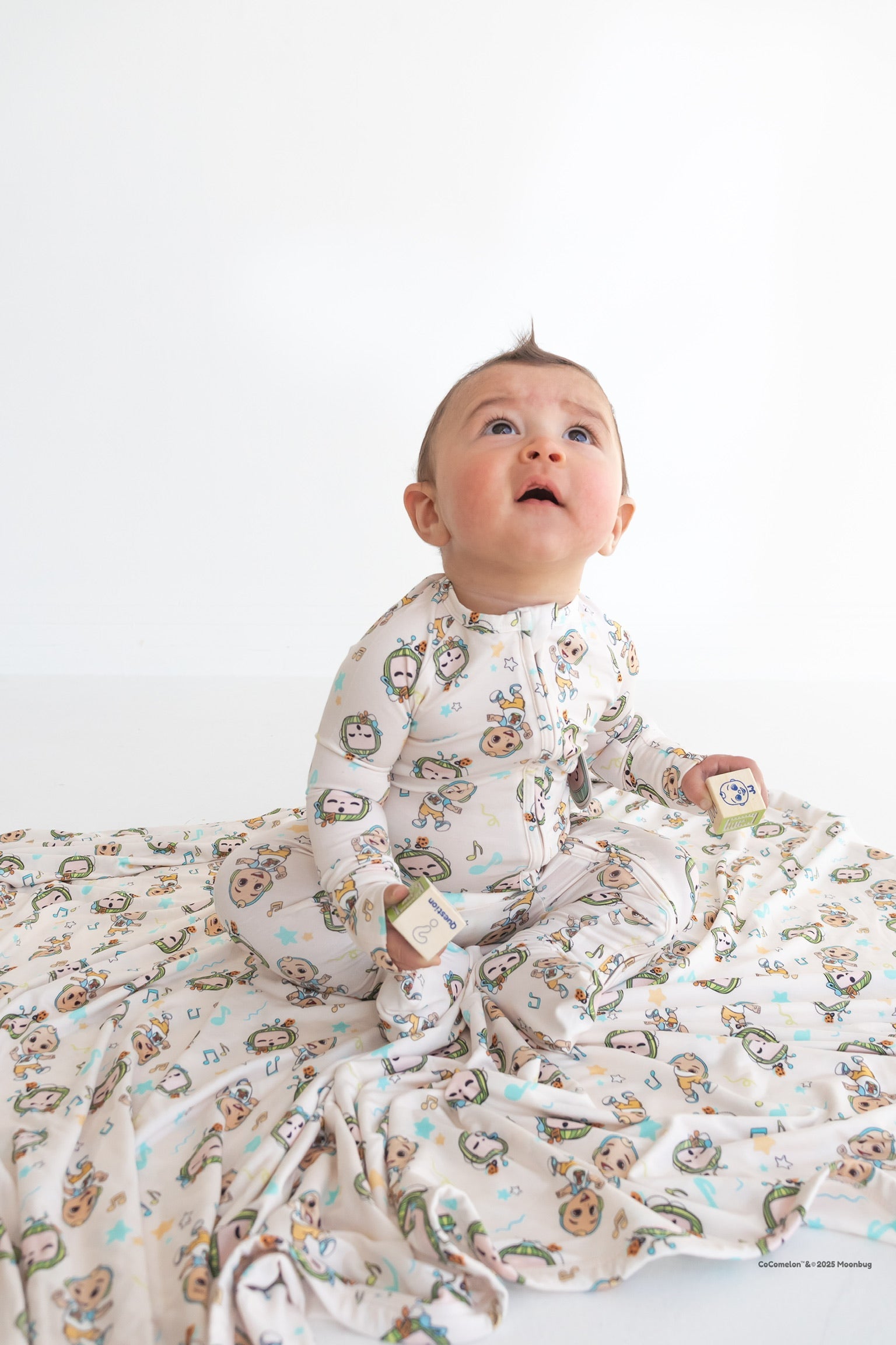 Dream Big Little Co X Cocomelon Jj Musical Melon Dream Romper