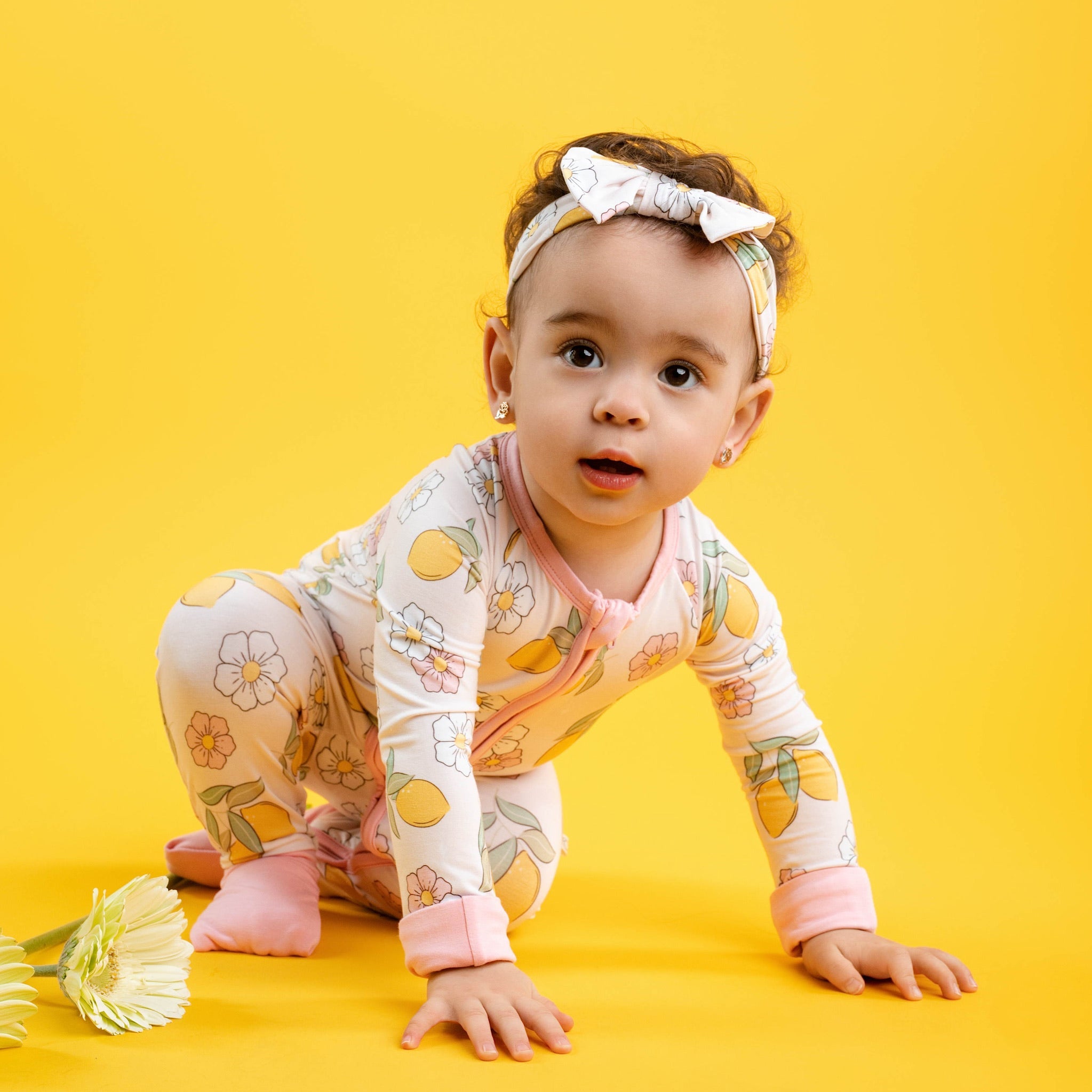 Lemon Zip Romper