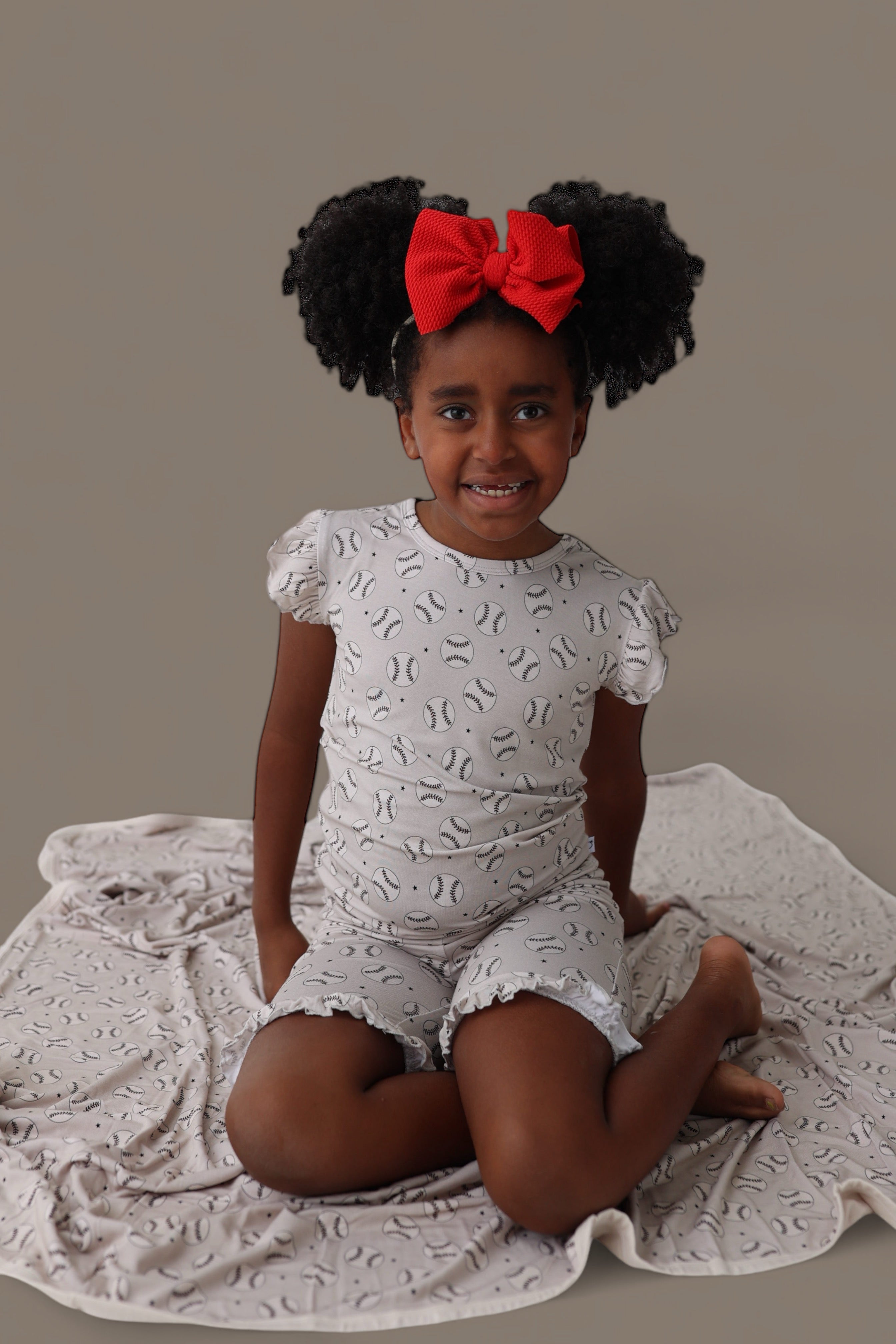 Exclusive Swing For The Stars Dream Ruffle Short Set