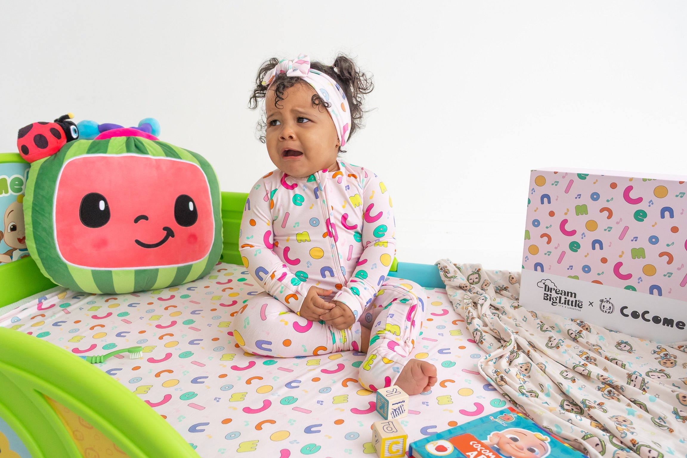 Dream Big Little Co X Cocomelon Alphabet Dream Romper