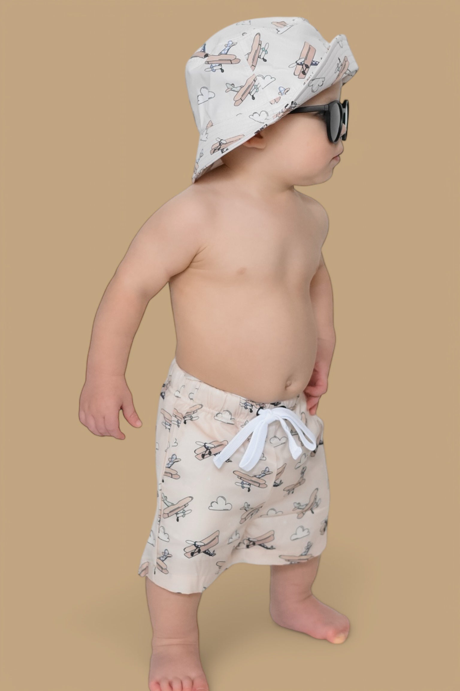 Plane Fun Boy's Dream Swim Trunks