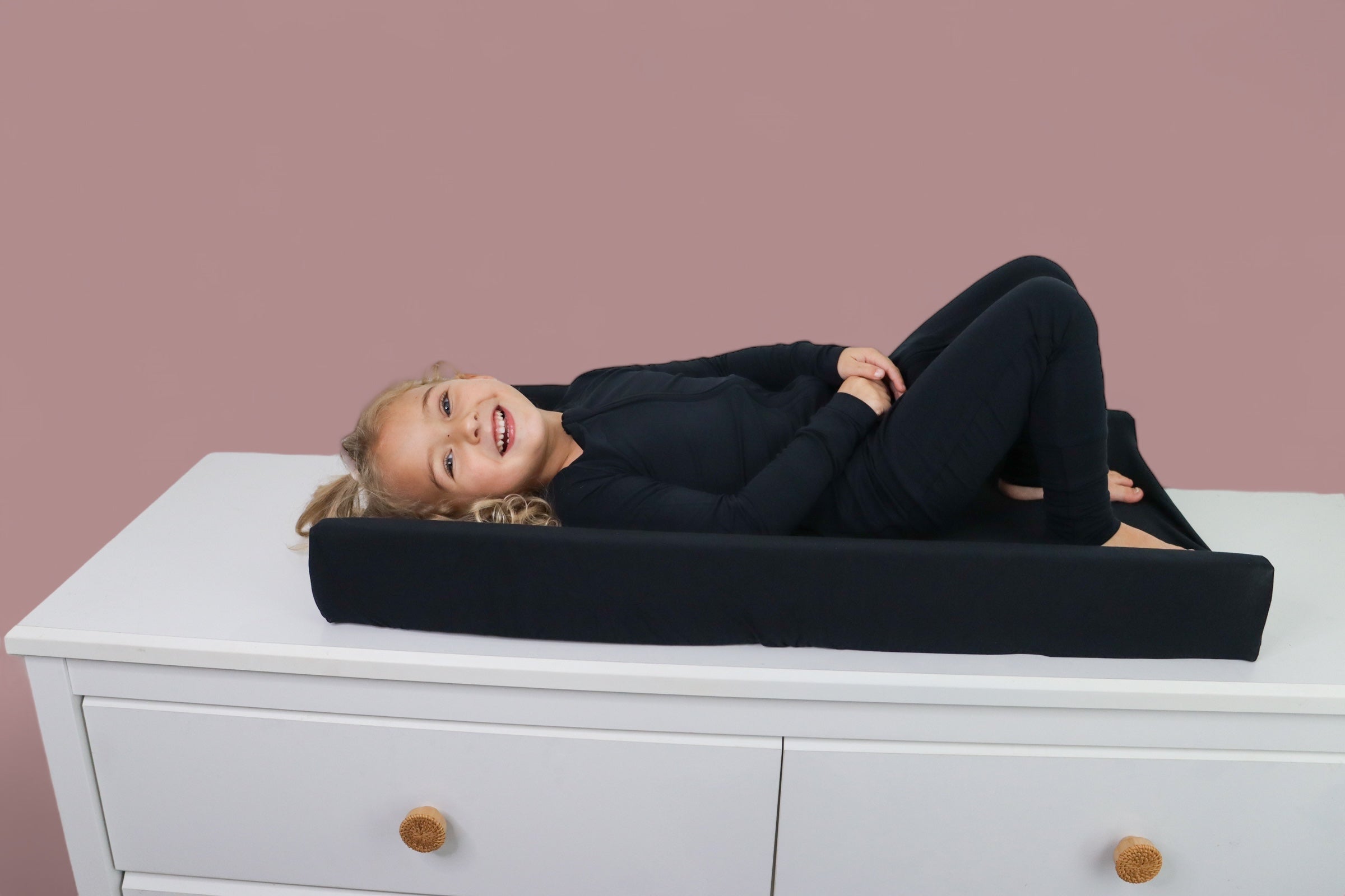 Black Dream Changing Pad Cover