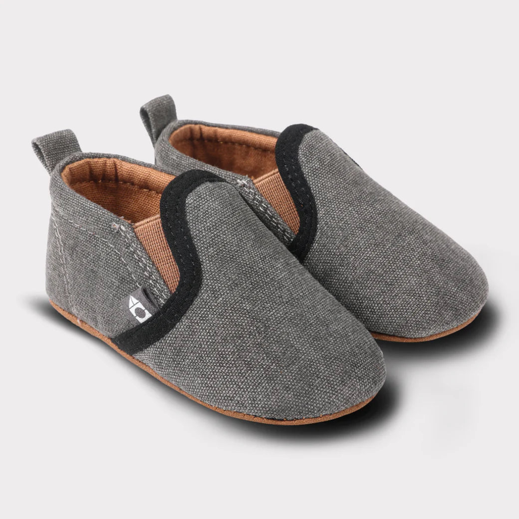 Rascal Soft Sole Boys Slip-on Crib Shoe