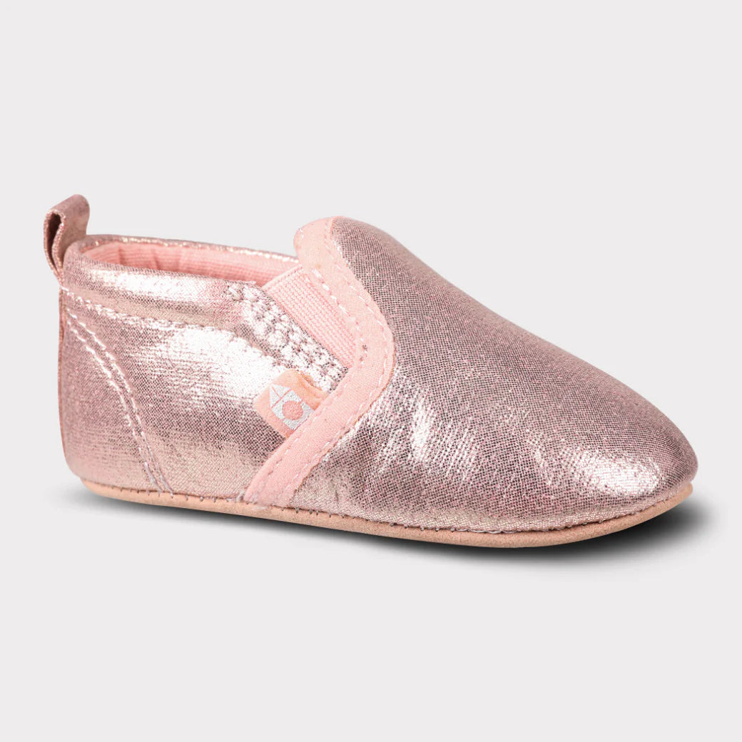Madison Soft Sole Slip-on Crib Shoe