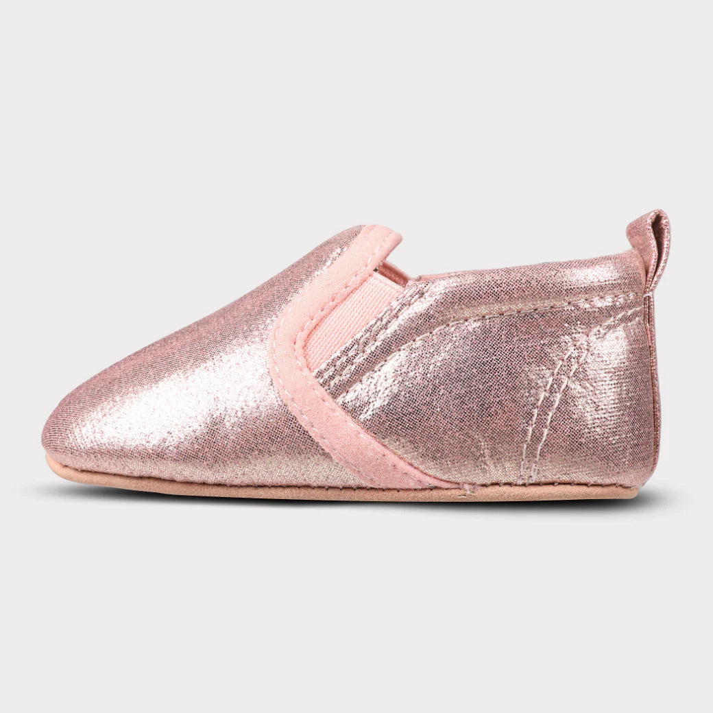 Madison Soft Sole Slip-on Crib Shoe
