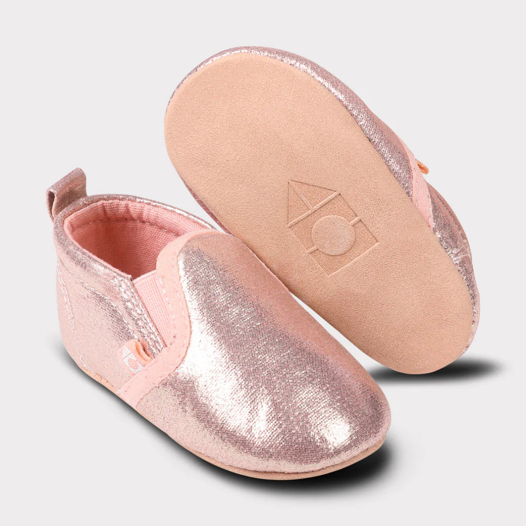 Madison Soft Sole Slip-on Crib Shoe