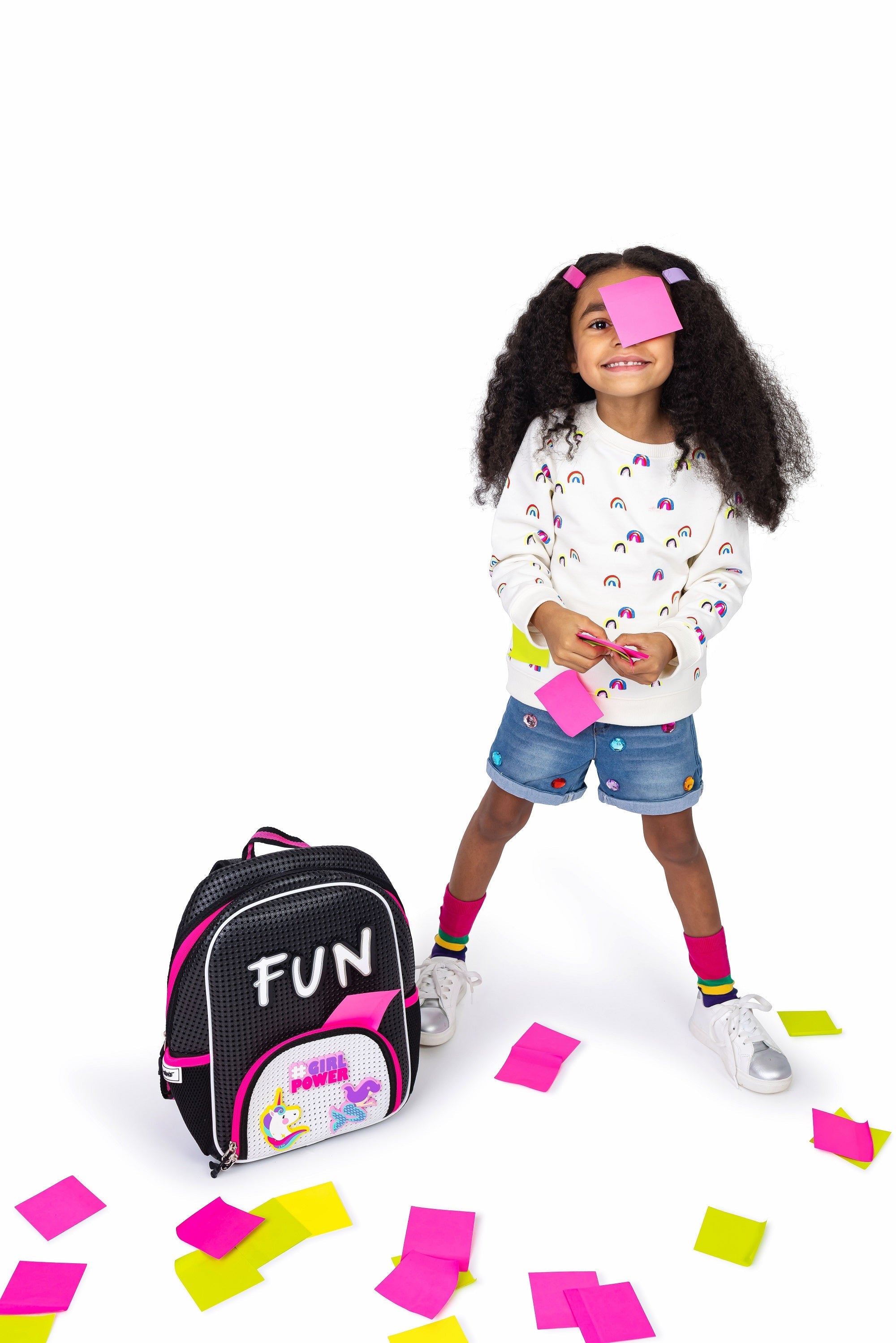 Little Starter Mini Backpack Neon Pink