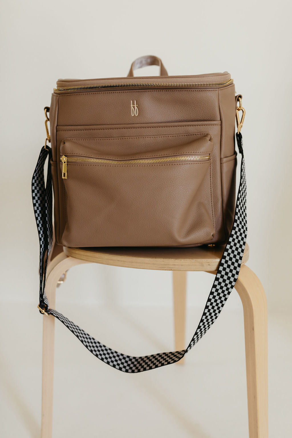 Ff Diaper Bag | Taupe