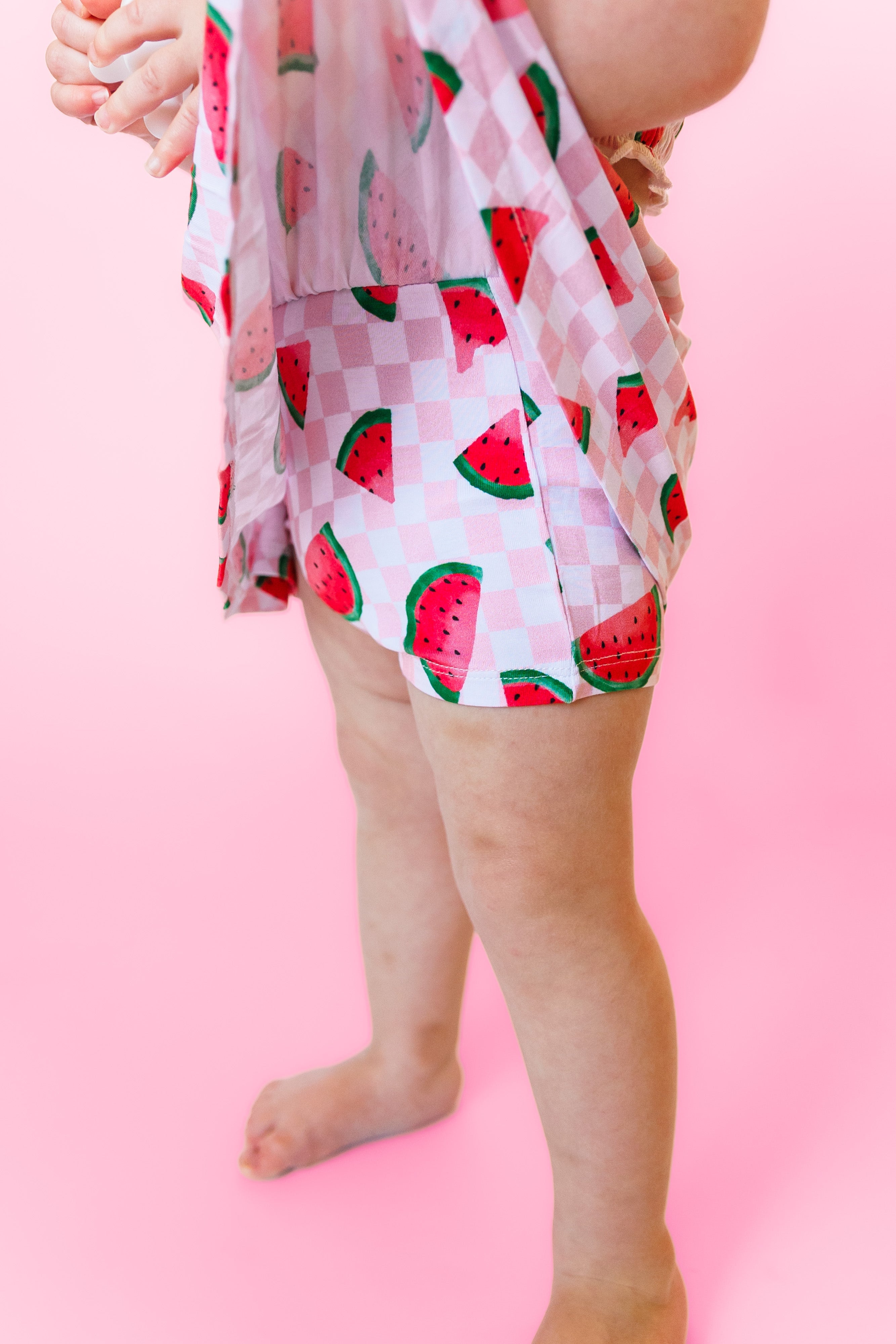 One In A Melon Checkers Dream Smocked Skort Set