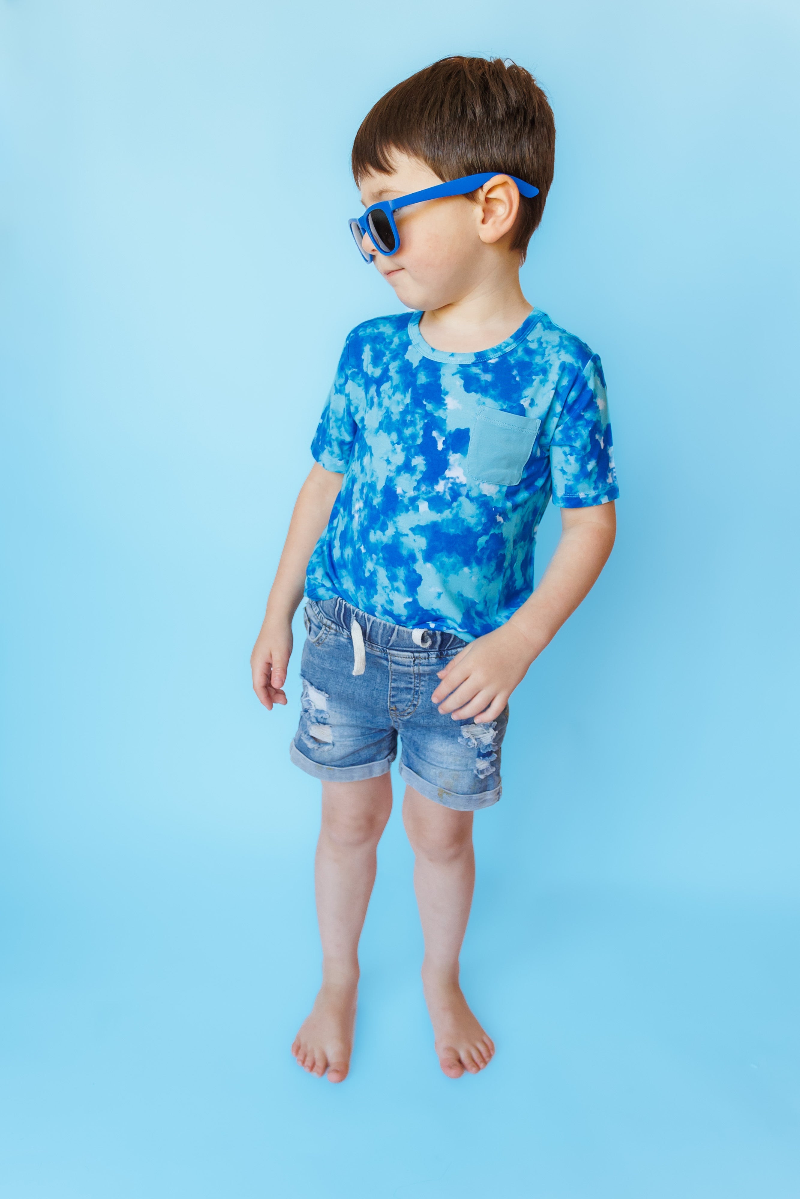 Sapphire Seas Dream Pocket Tee