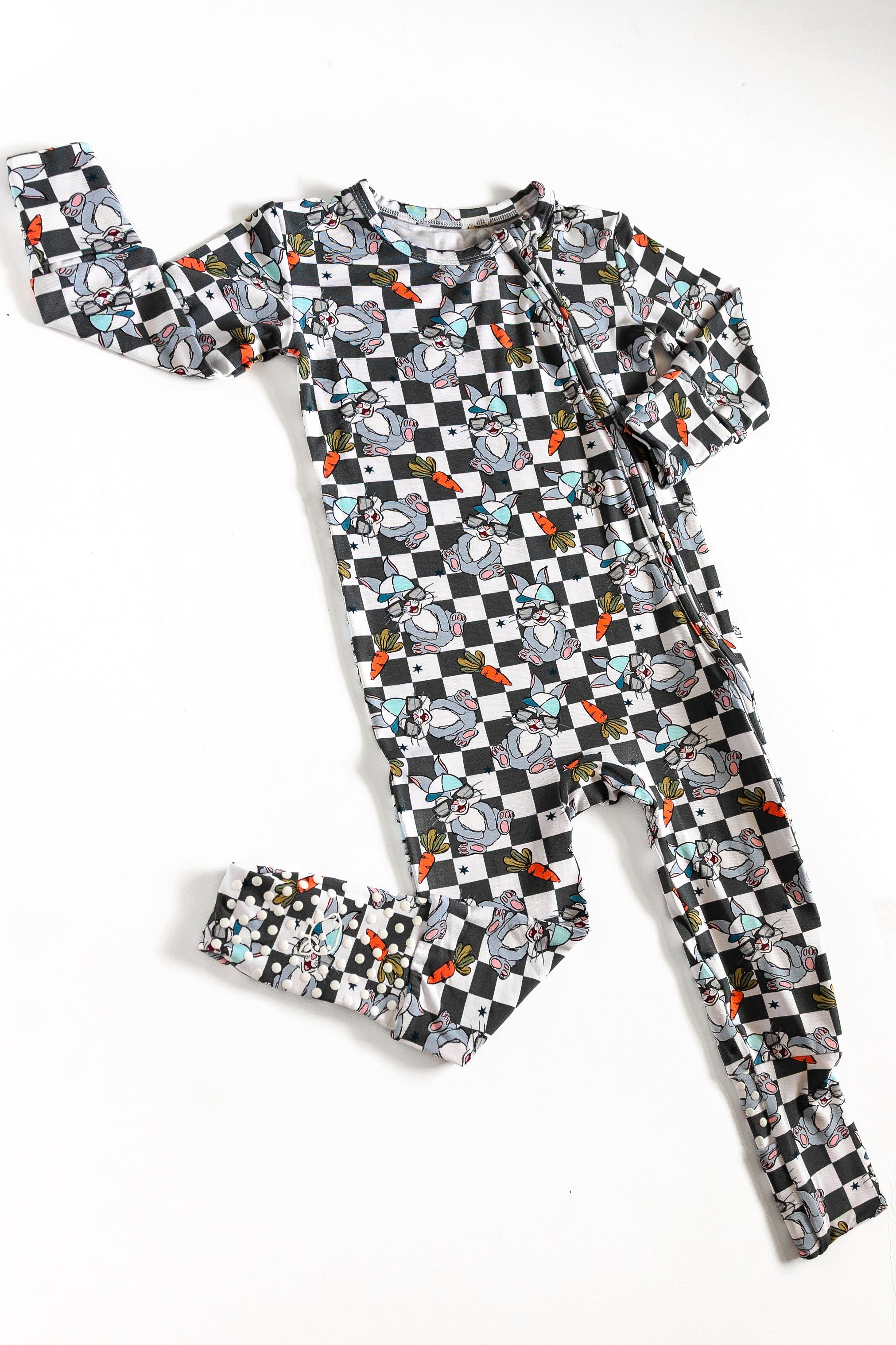 Bunny Hop Dreams Convertible Footie