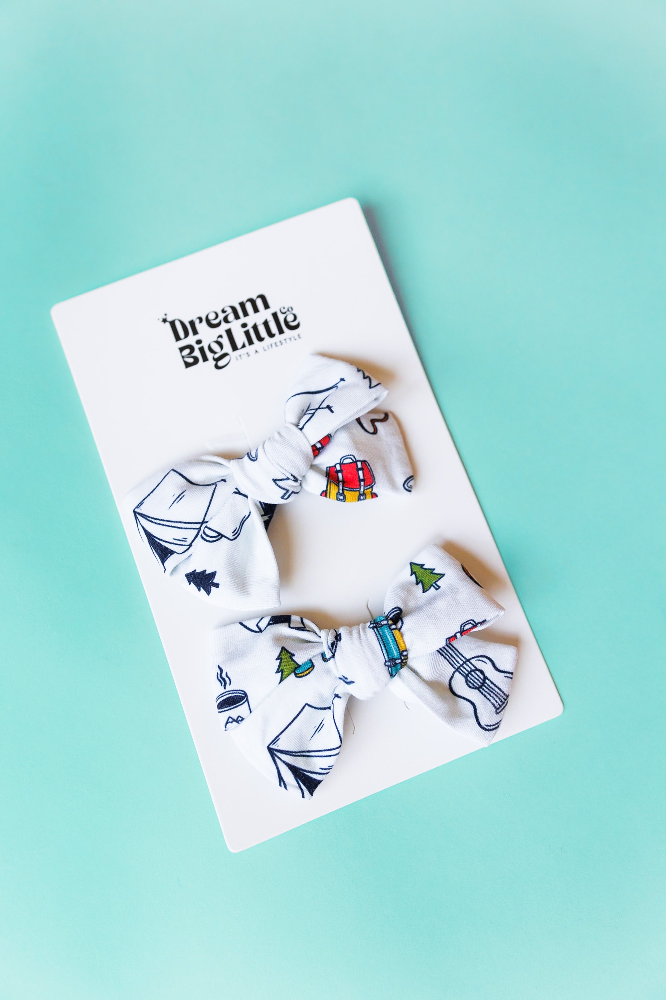 Explore The Outdoors Dream Bow Hair Clips