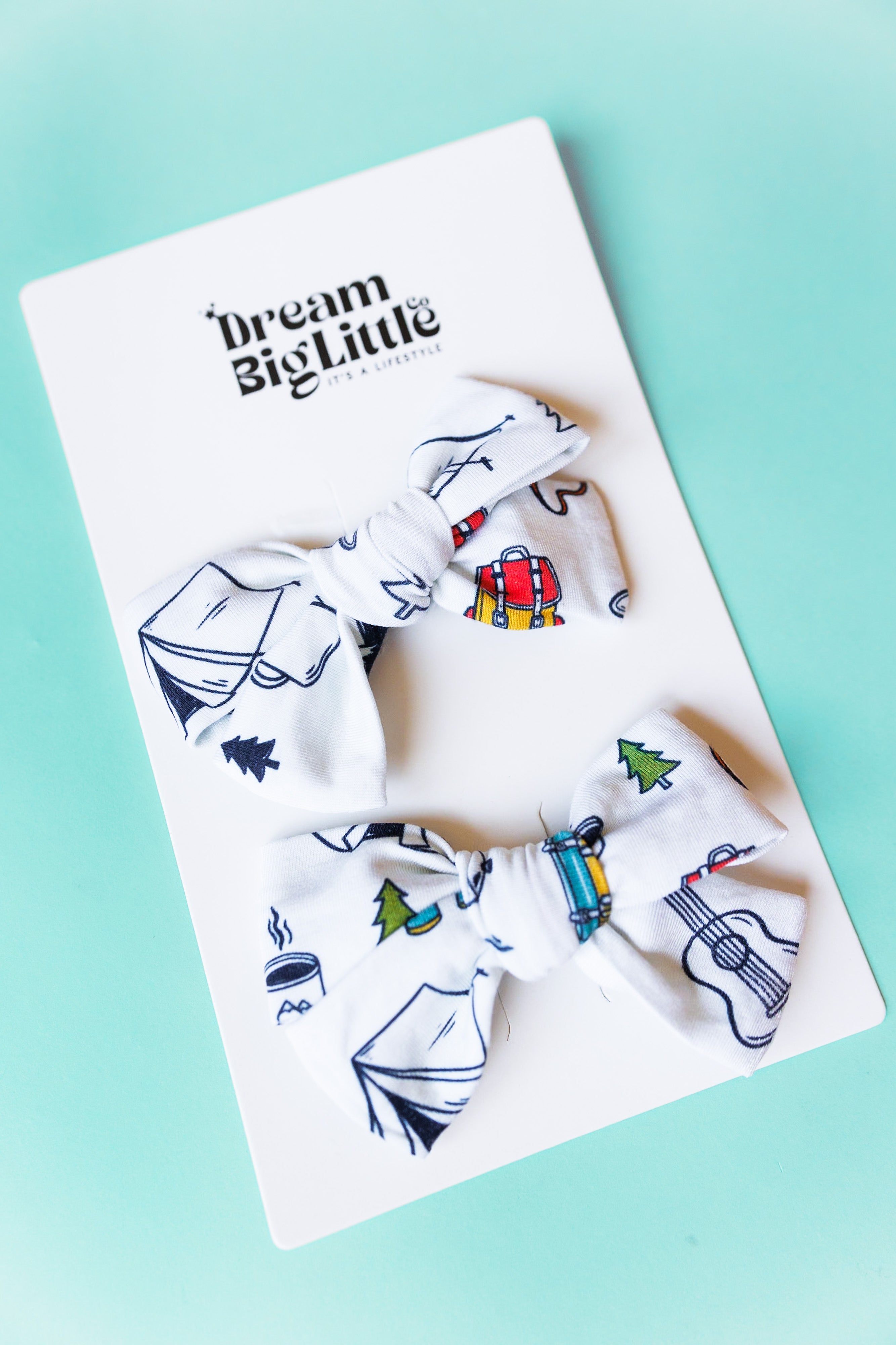 Explore The Outdoors Dream Bow Hair Clips