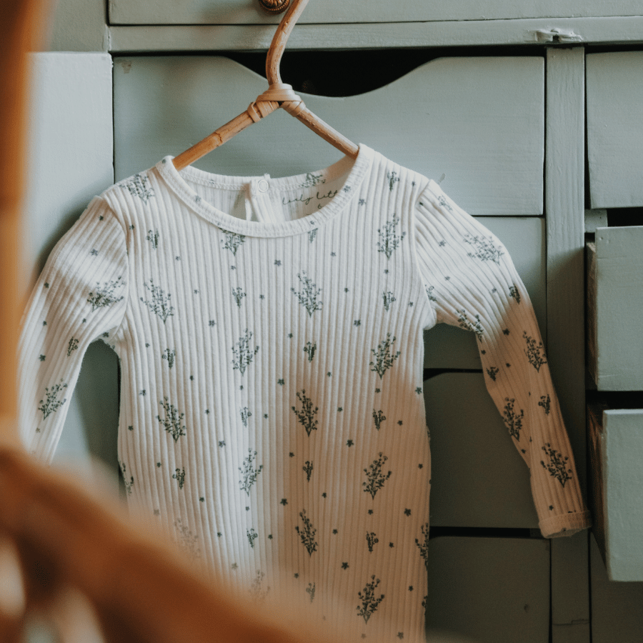 The Printed Long Sleeve Dress - Honeybunch