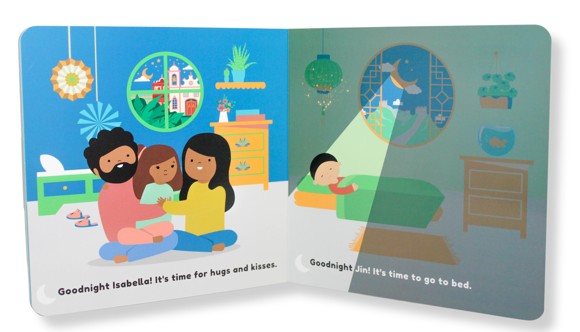 Kids Of The World: Good Morning, Good Night Board Book