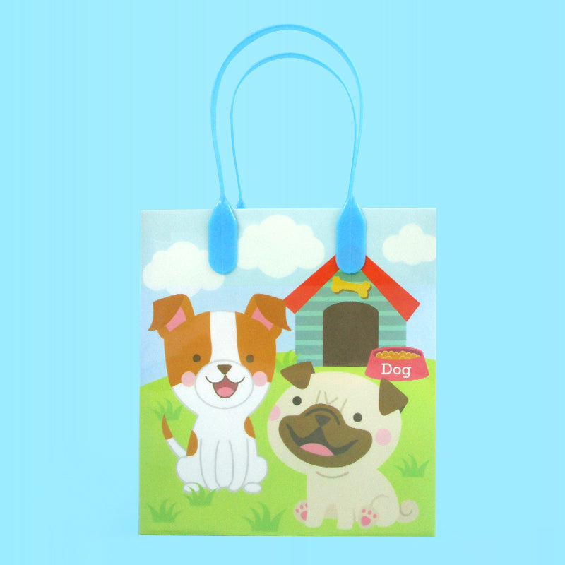 Dogs Party Favor Treat Bags - Set Of 6 Or 12